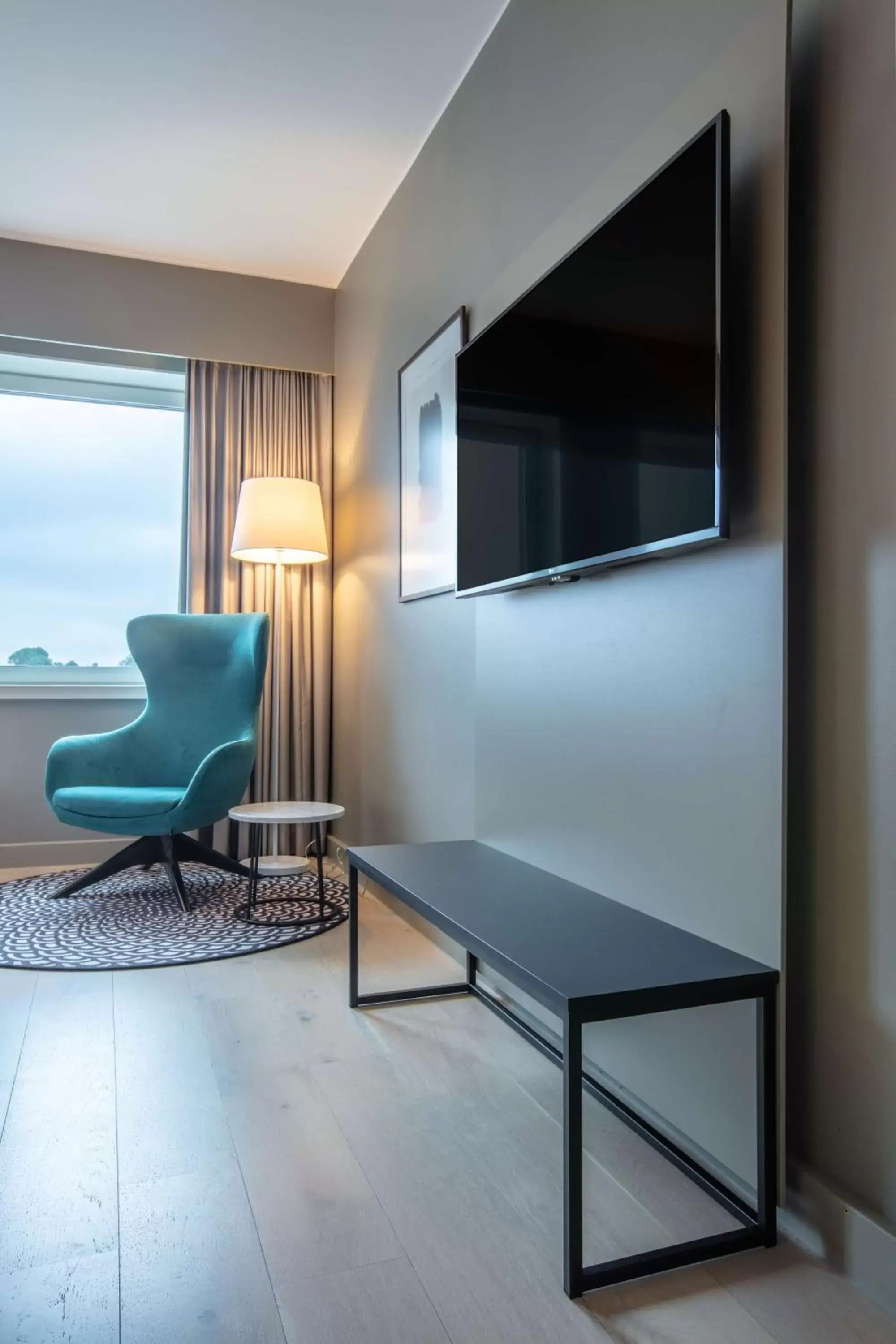 Photo of the whole room, TV/Entertainment Center in Radisson Blu Atlantic Hotel, Stavanger