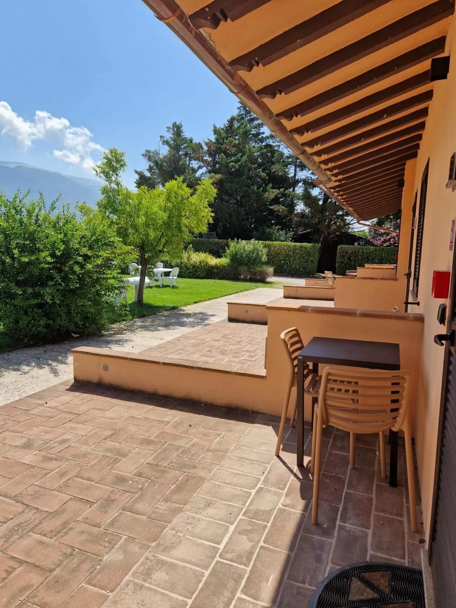 Patio in Hotel Bellavista