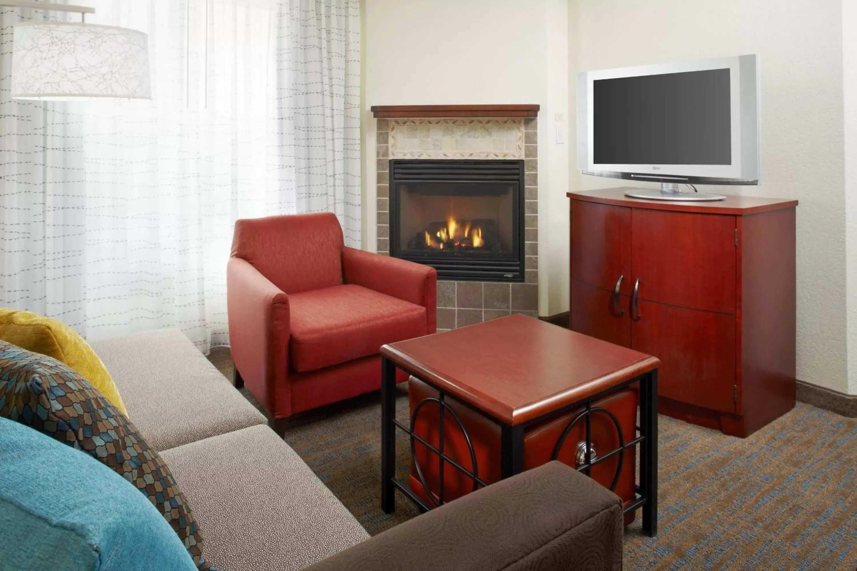 Living room, Seating Area in Residence Inn East Rutherford Meadowlands