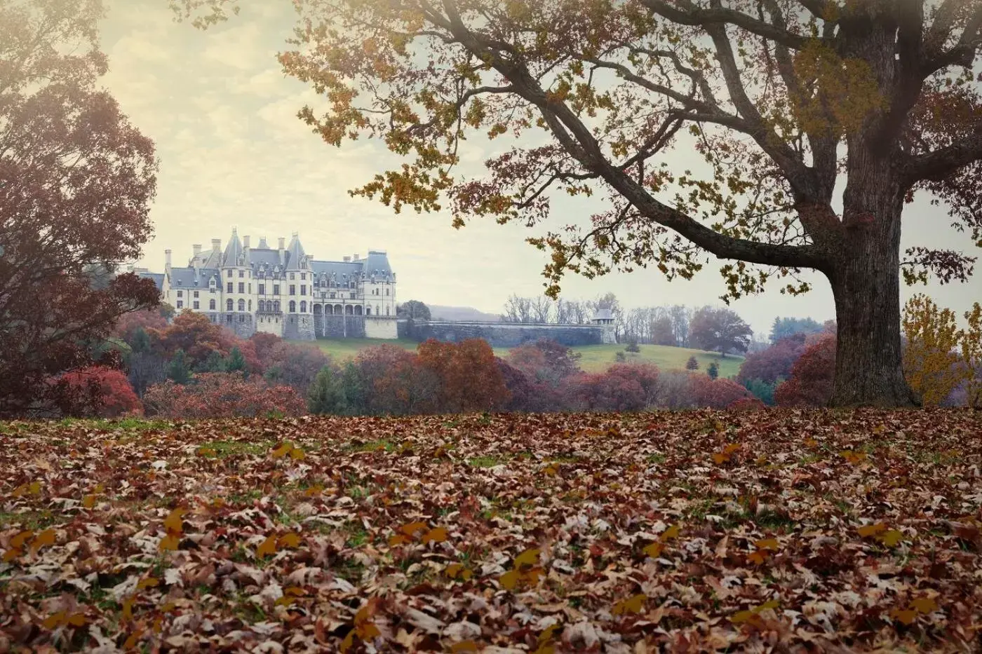 Hiking in Village Hotel on Biltmore Estate