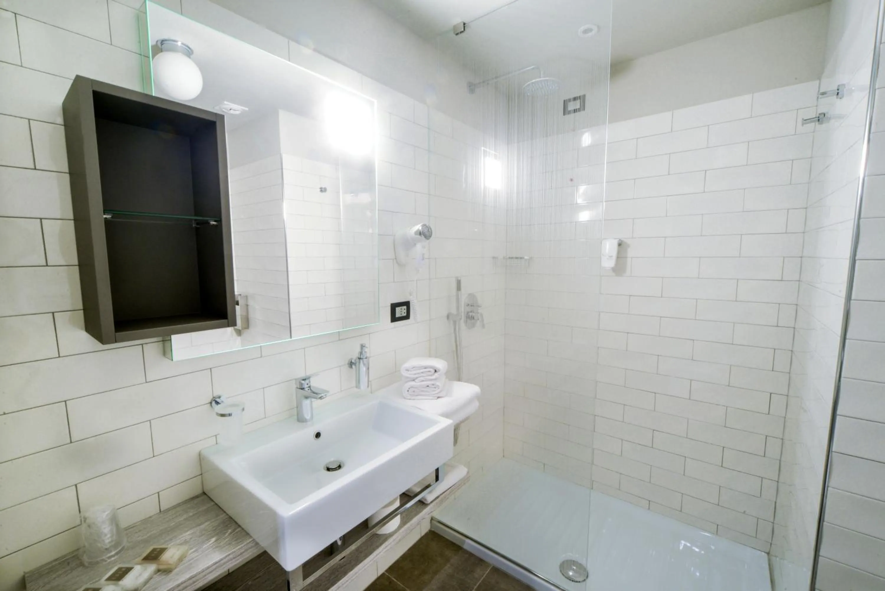Bathroom in Nautilus Family Hotel