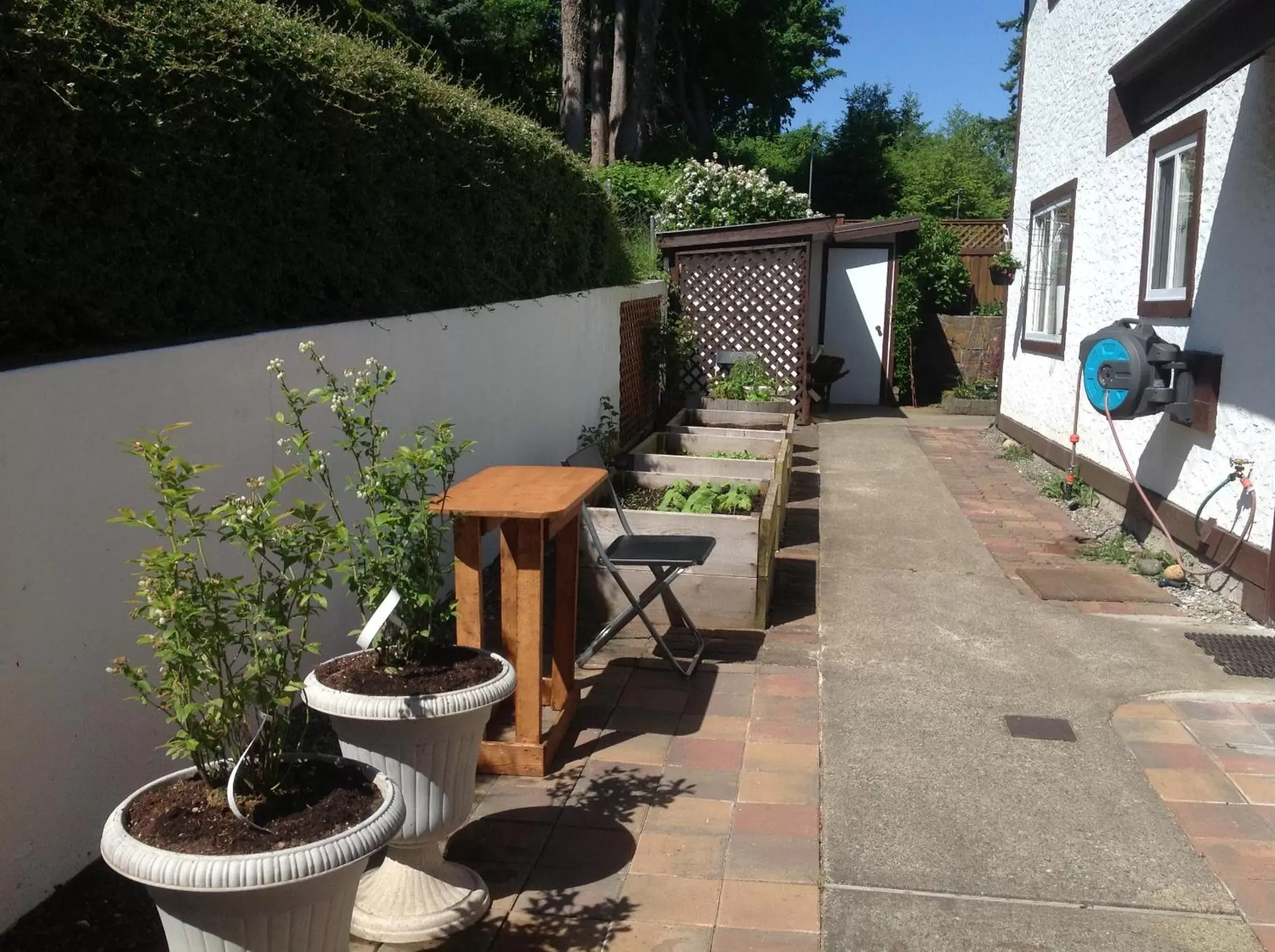 Garden in Laurel's Cottage by Elevate Rooms