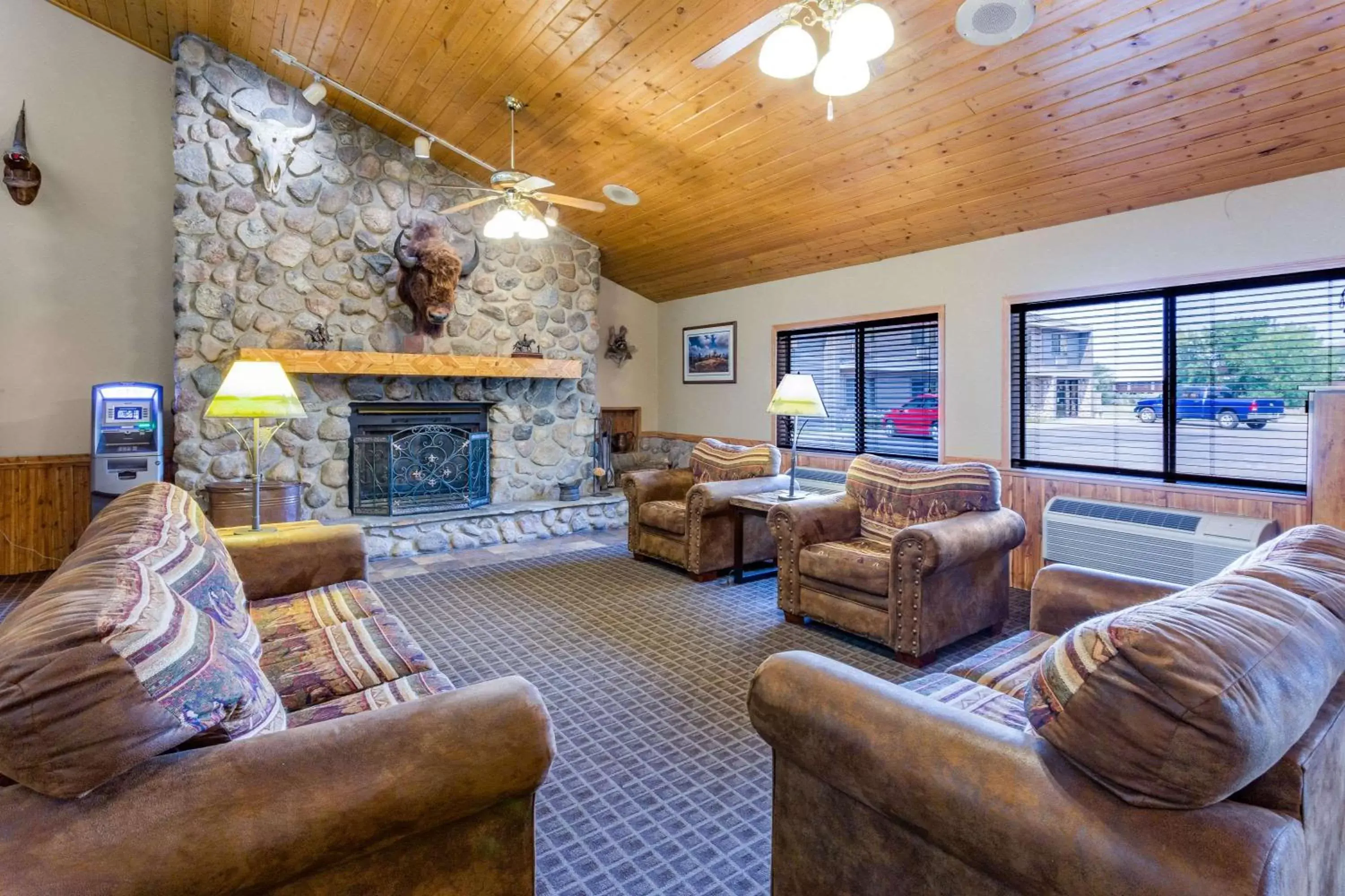 Lobby or reception in AmericInn by Wyndham Medora Lobby or reception in AmericInn by Wyndham Medora