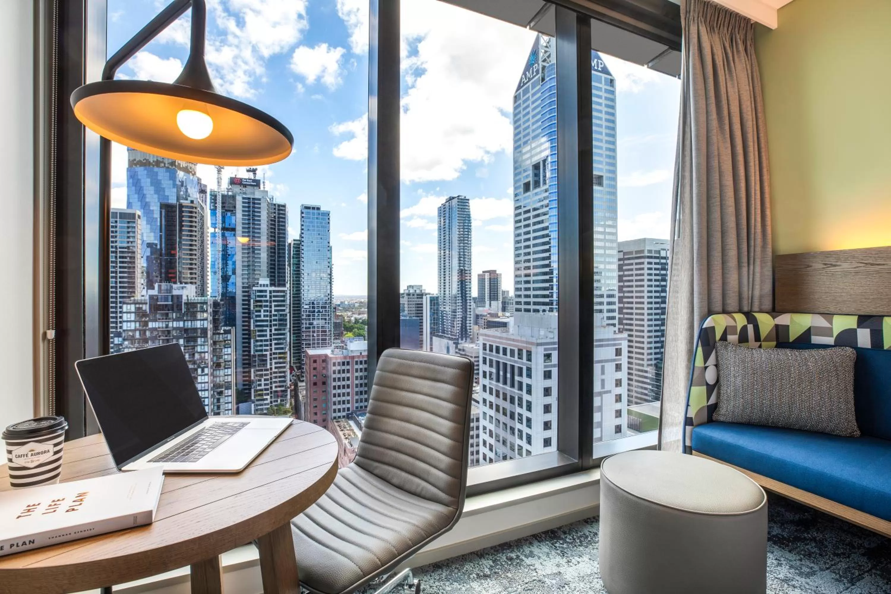 Seating area in Holiday Inn Express Melbourne Little Collins by IHG