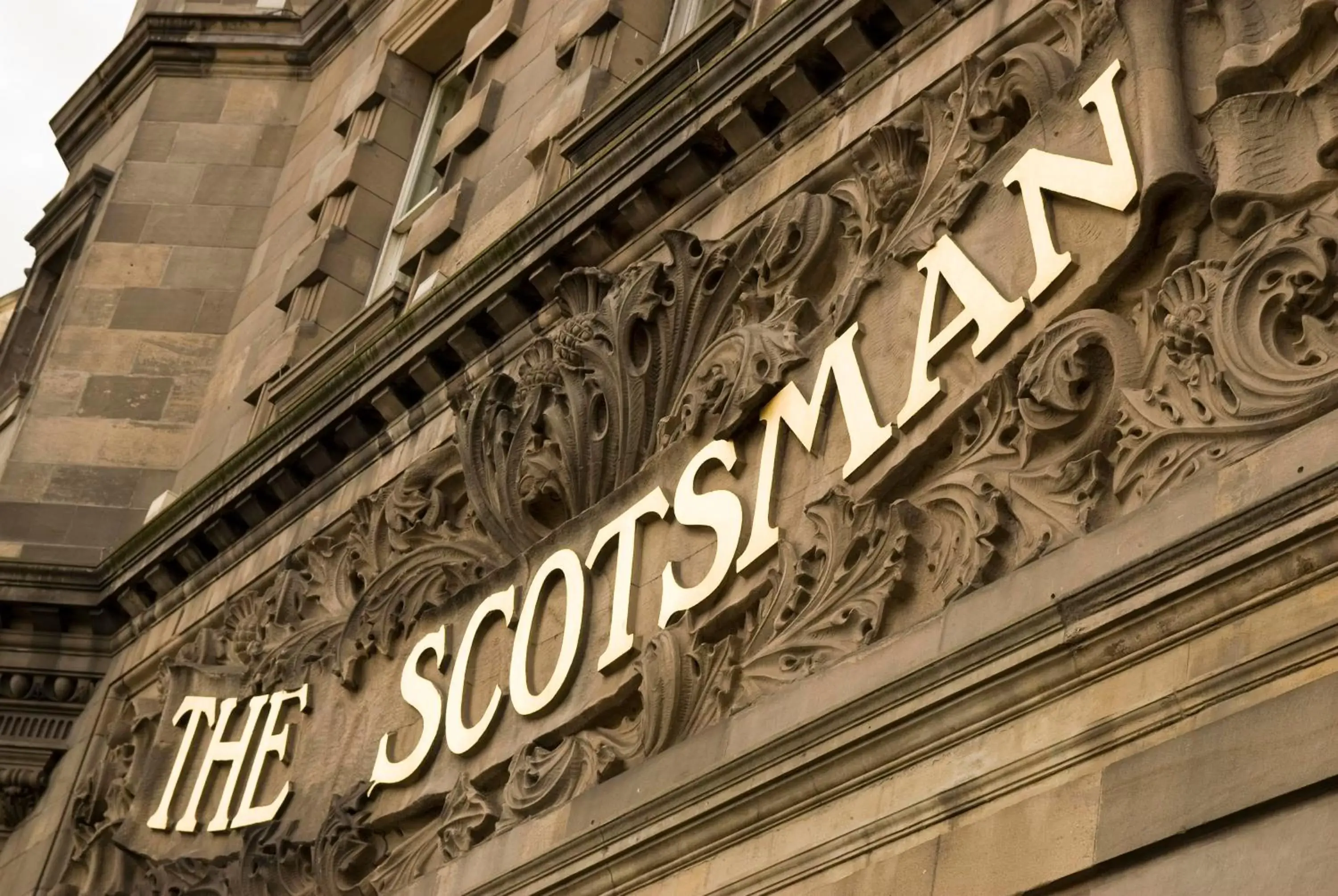 Facade/entrance in The Scotsman Hotel