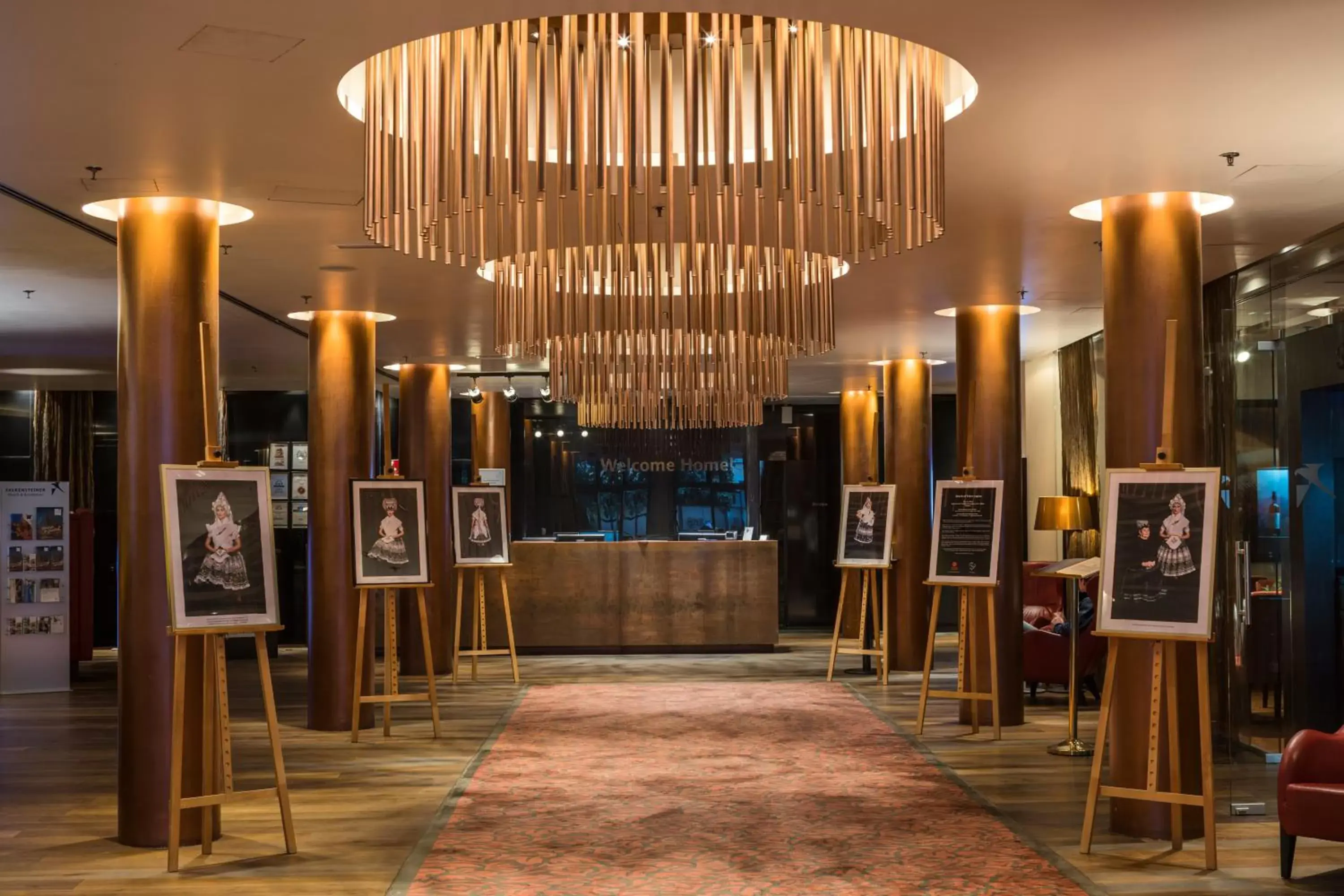 Lobby or reception in Falkensteiner Hotel Bratislava