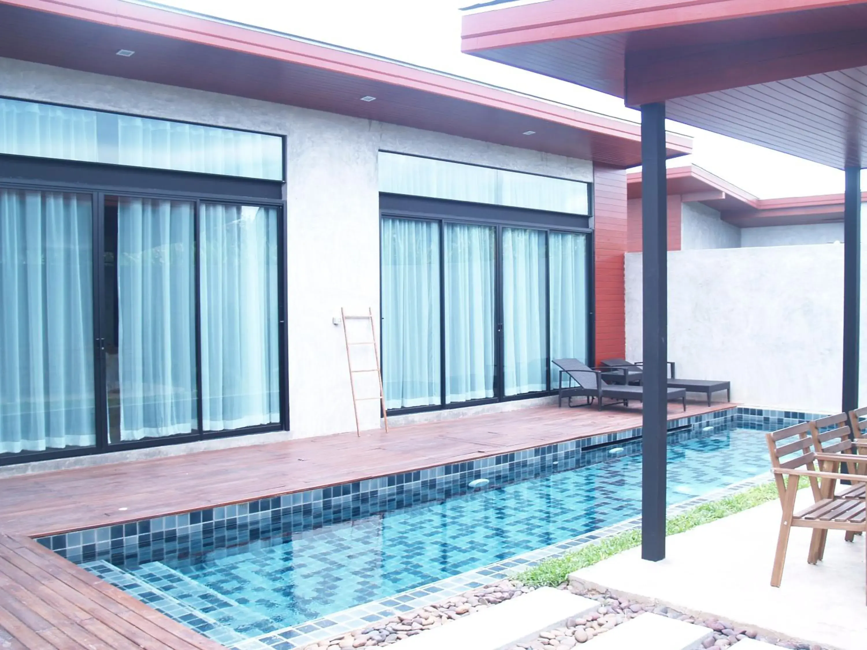 Pool view in Sea Two Pool Villa Resort Pattaya