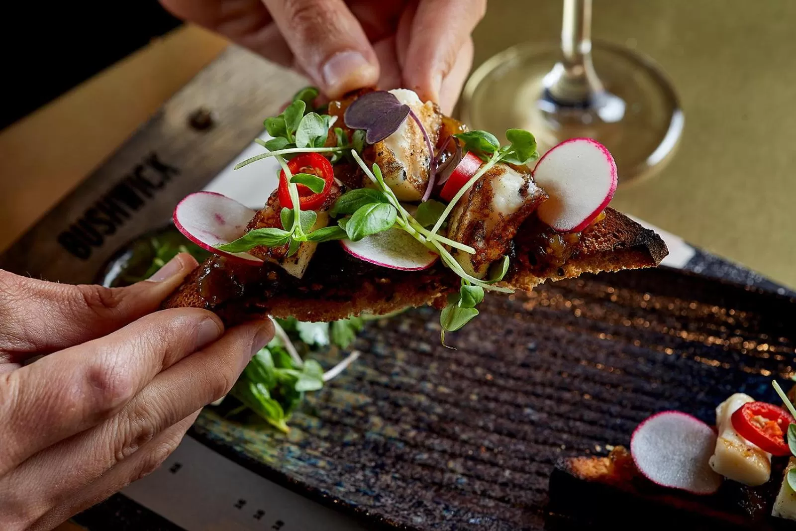 Food close-up in Fabric Hotel - an Atlas Boutique Hotel