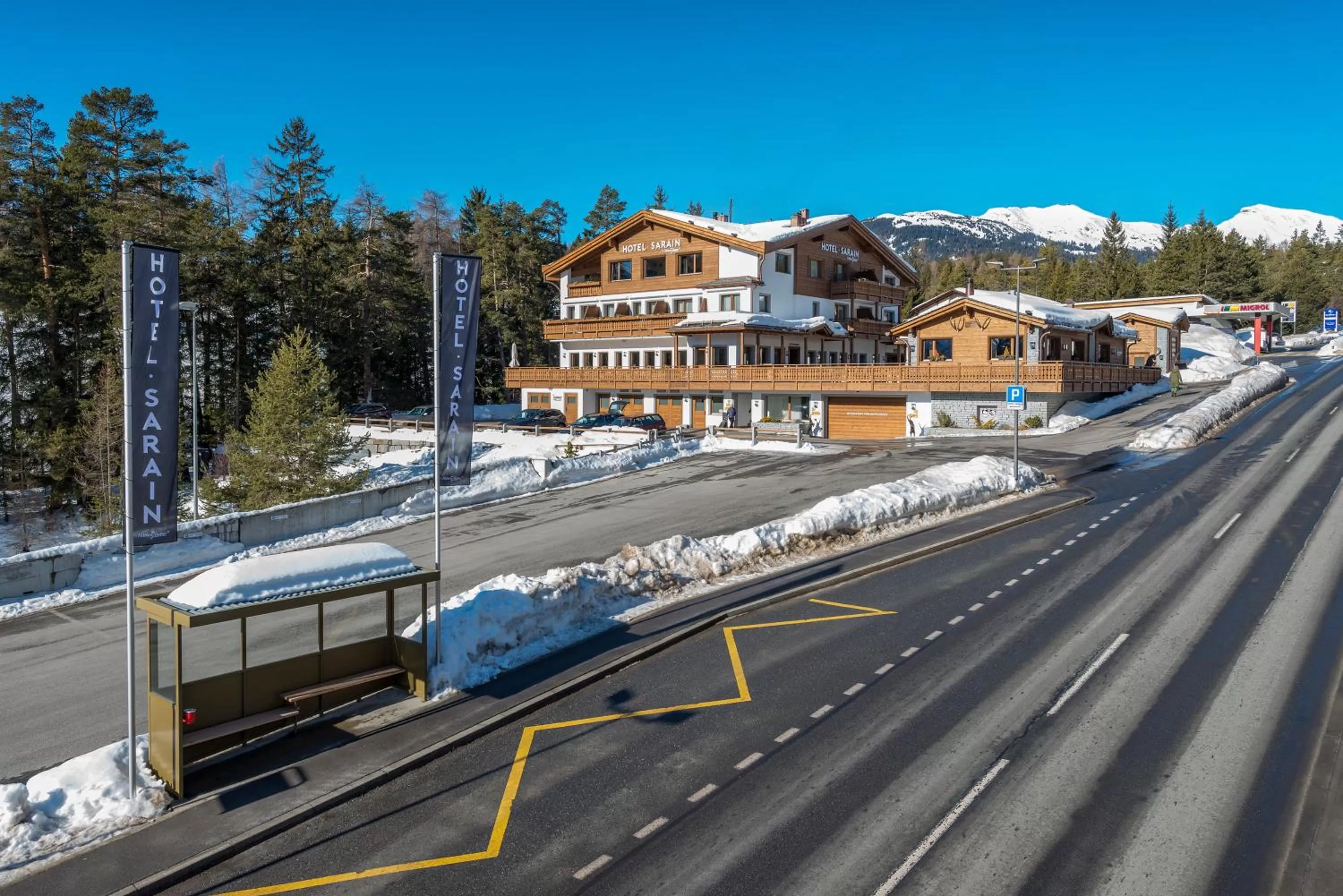 Bird's eye view in Hotel Sarain Active Mountain Resort