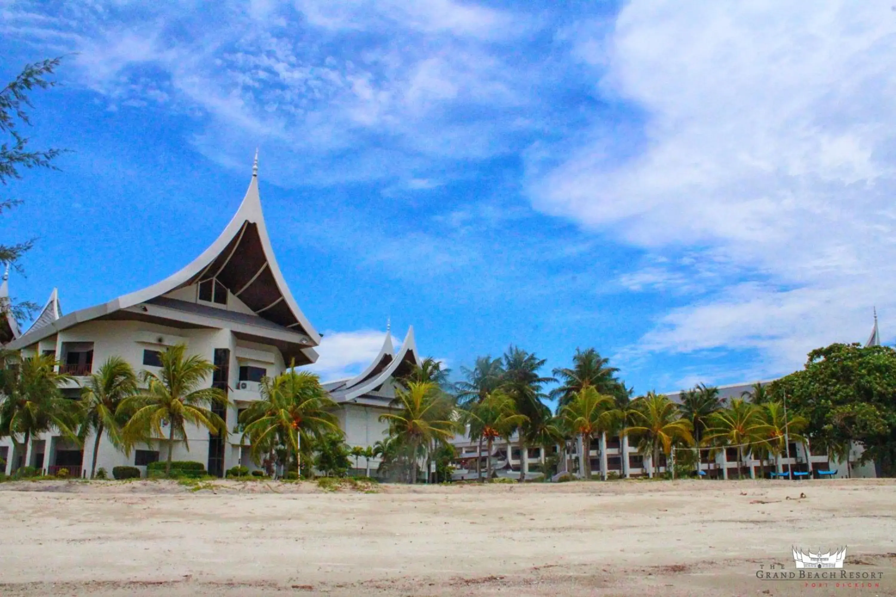 Beach, Property Building in The Grand Beach Resort