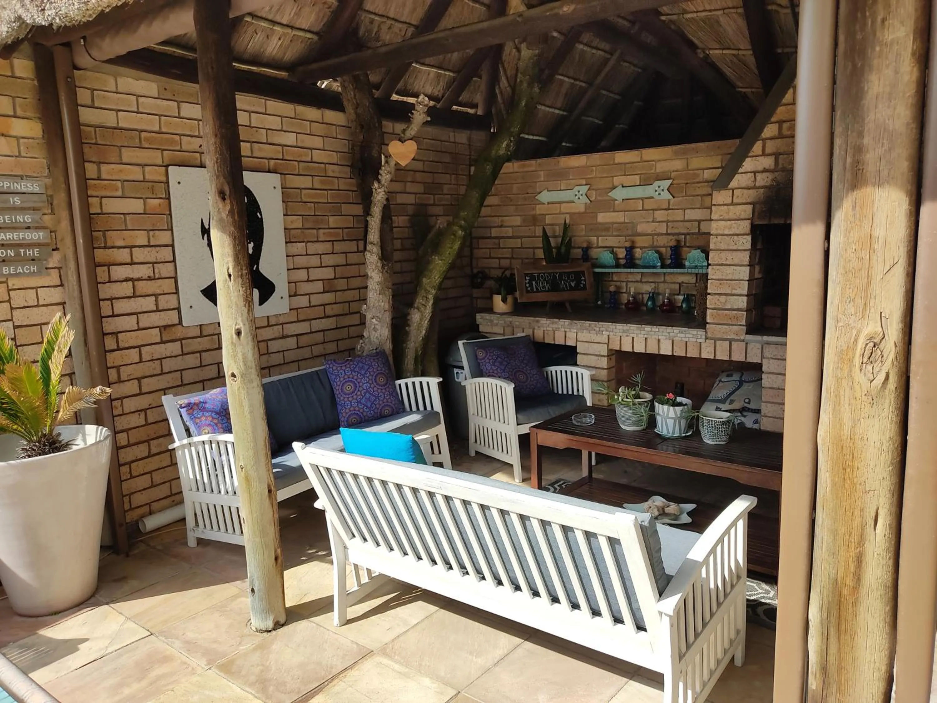 BBQ facilities in Palm Beach Guesthouse