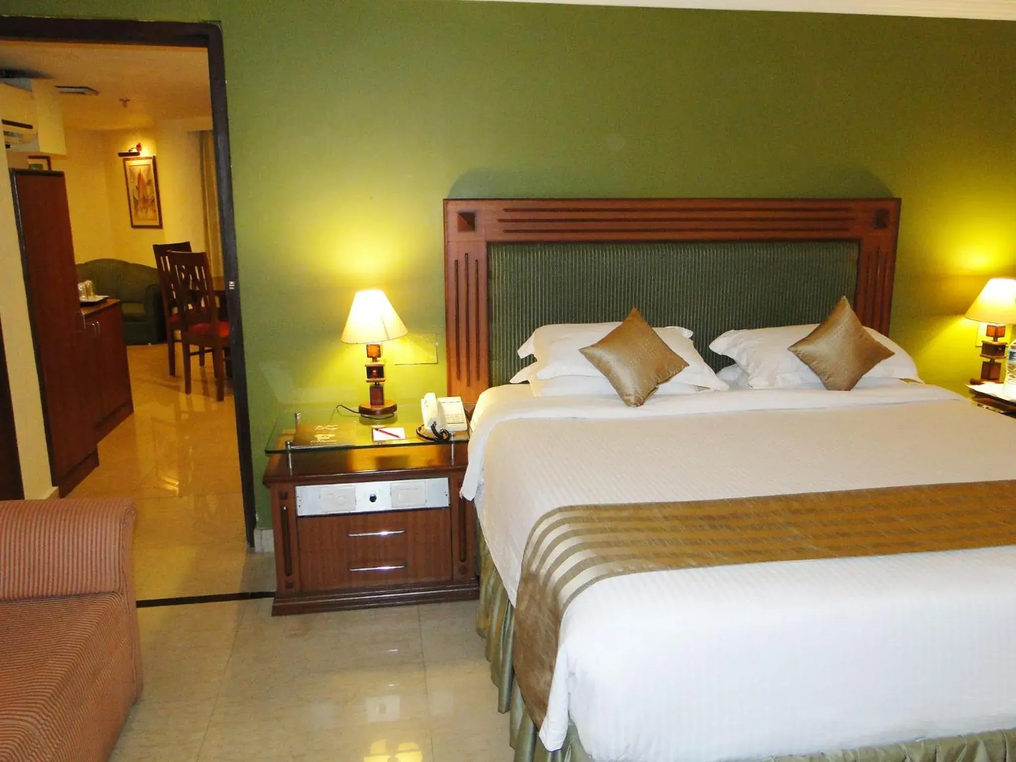 Bed in Hotel Swosti Premium Bhubaneswar