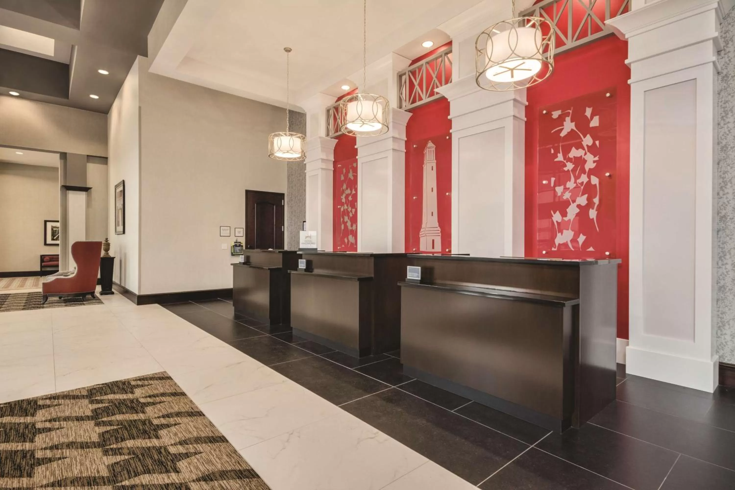 Lobby or reception in Embassy Suites by Hilton Tuscaloosa Alabama Downtown