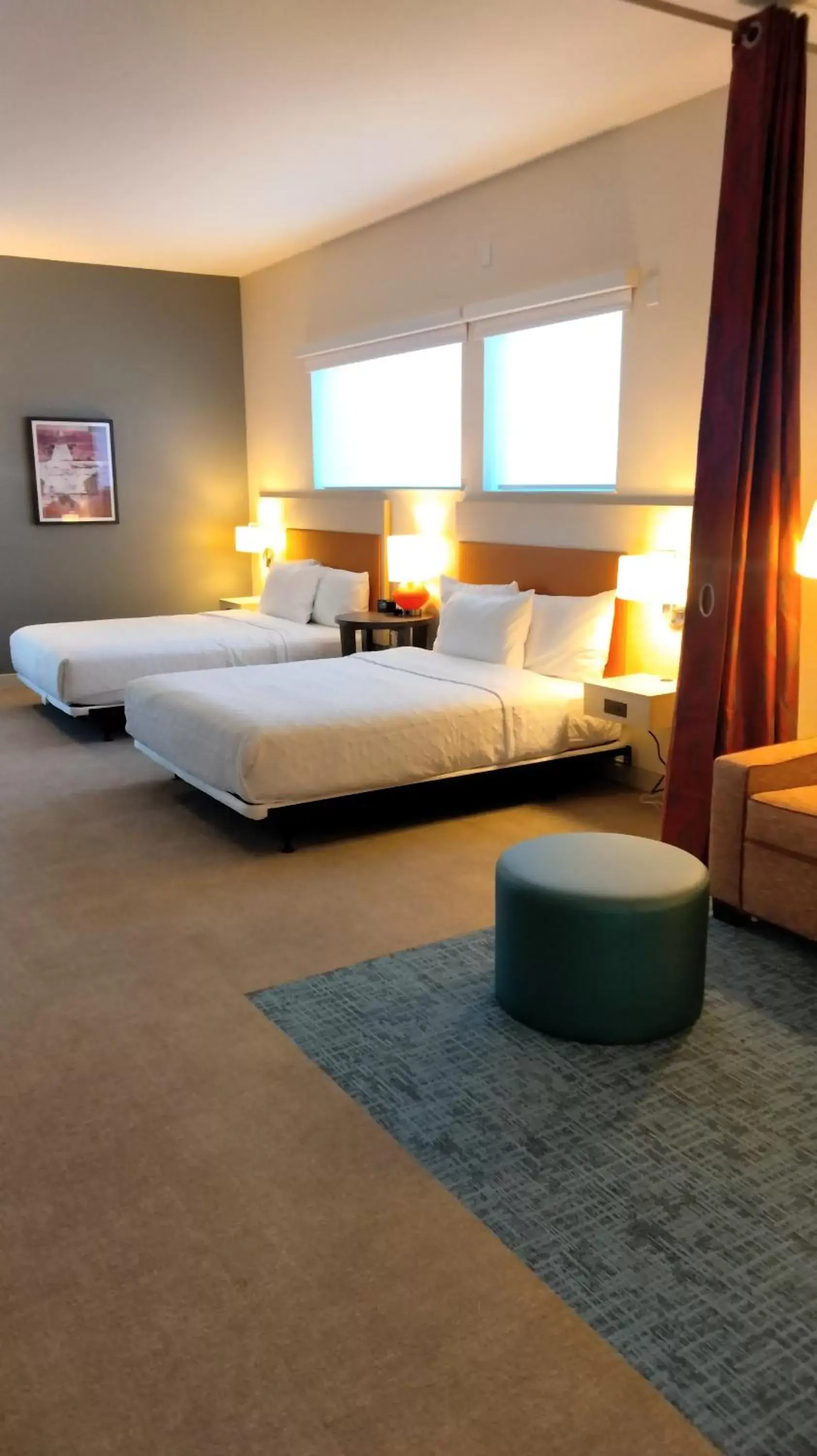 Bed in Hawthorn Inn & Suites by Wyndham Kingwood Houston