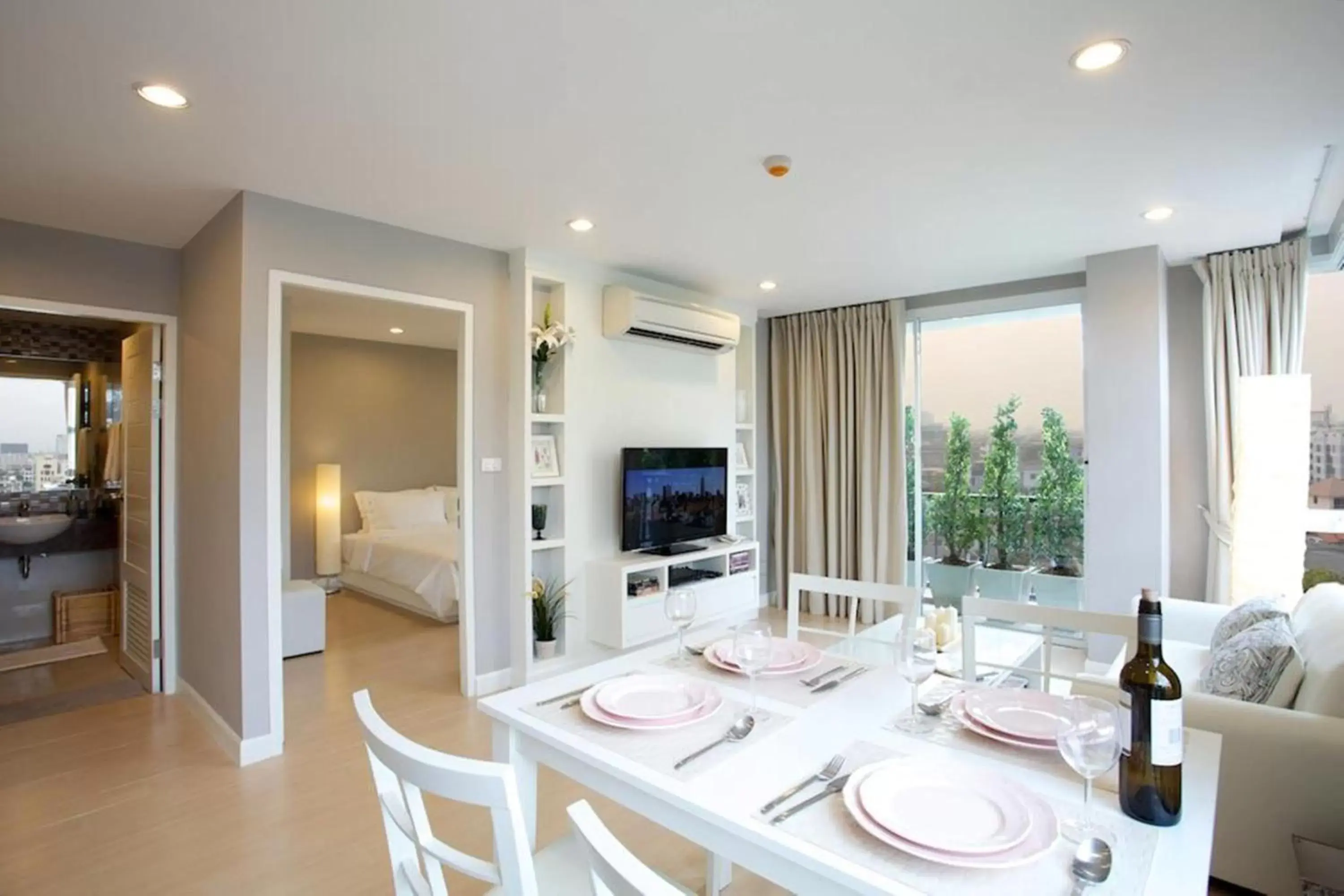 Living room, Dining Area in Cinnamon Residence SHA Plus