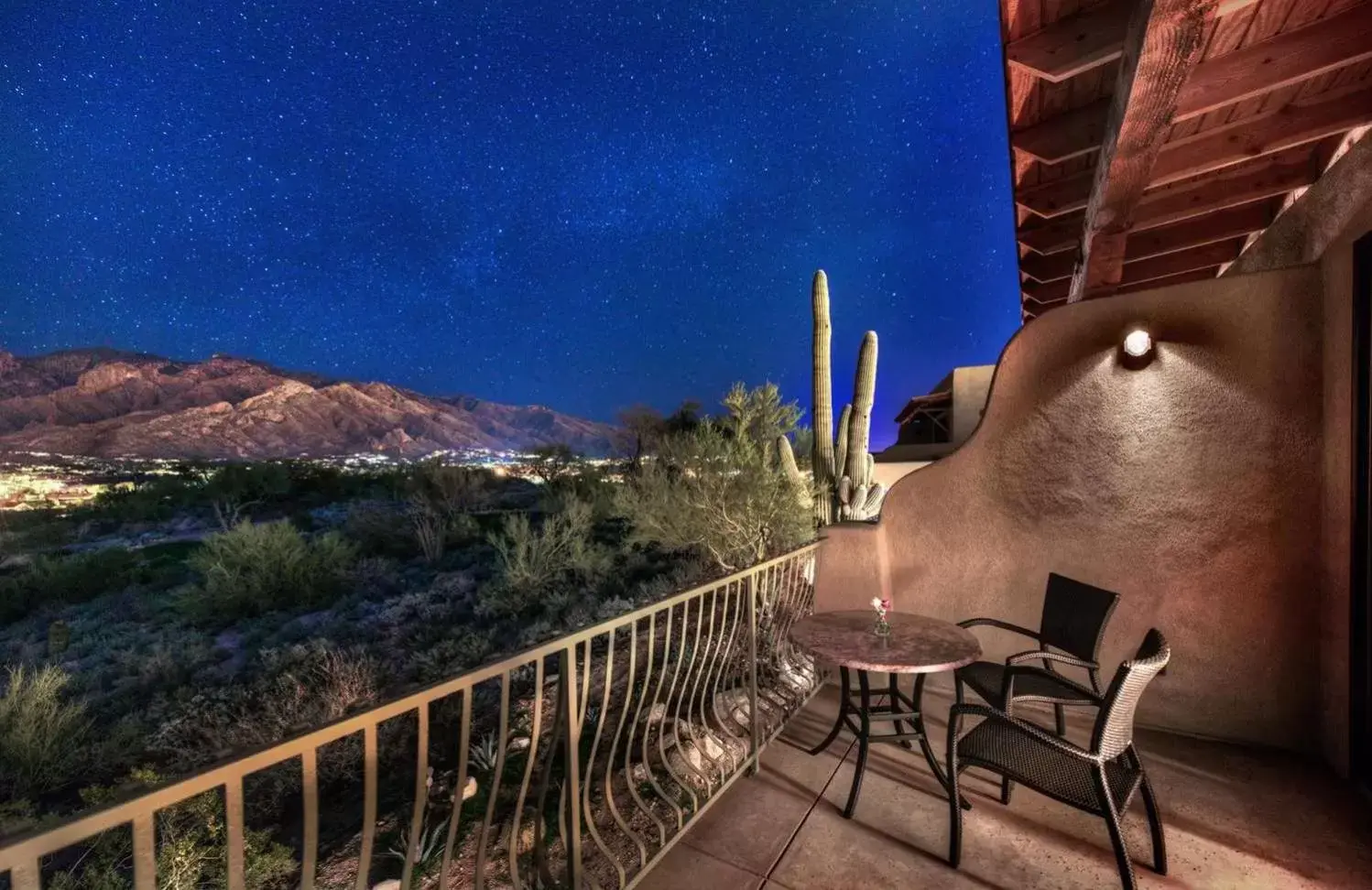 Balcony/Terrace in Hacienda del Sol Guest Ranch Resort