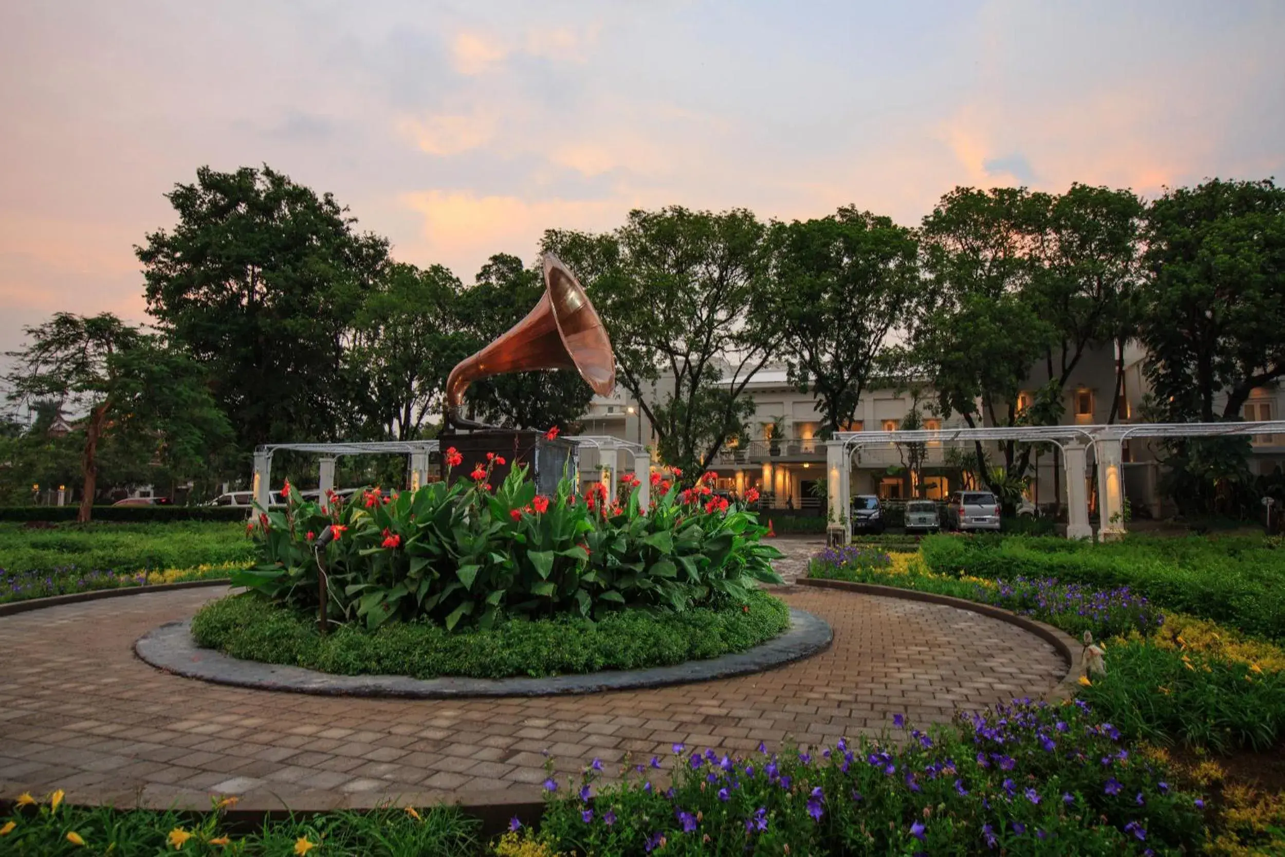 Garden, Property Building in The Shalimar Boutique Hotel