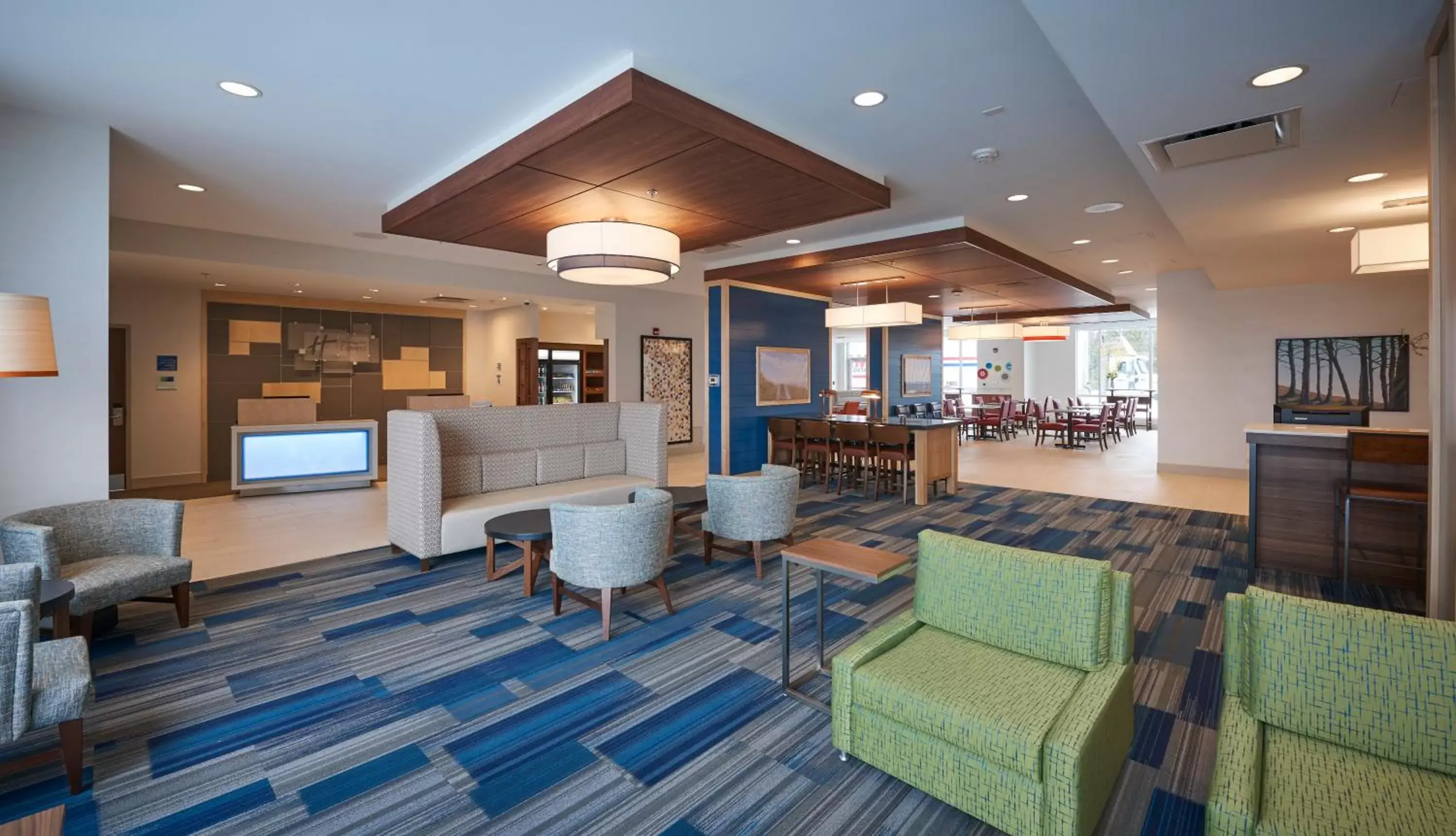 Property building, Lobby/Reception in Holiday Inn Express & Suites St. John's Airport, an IHG Hotel