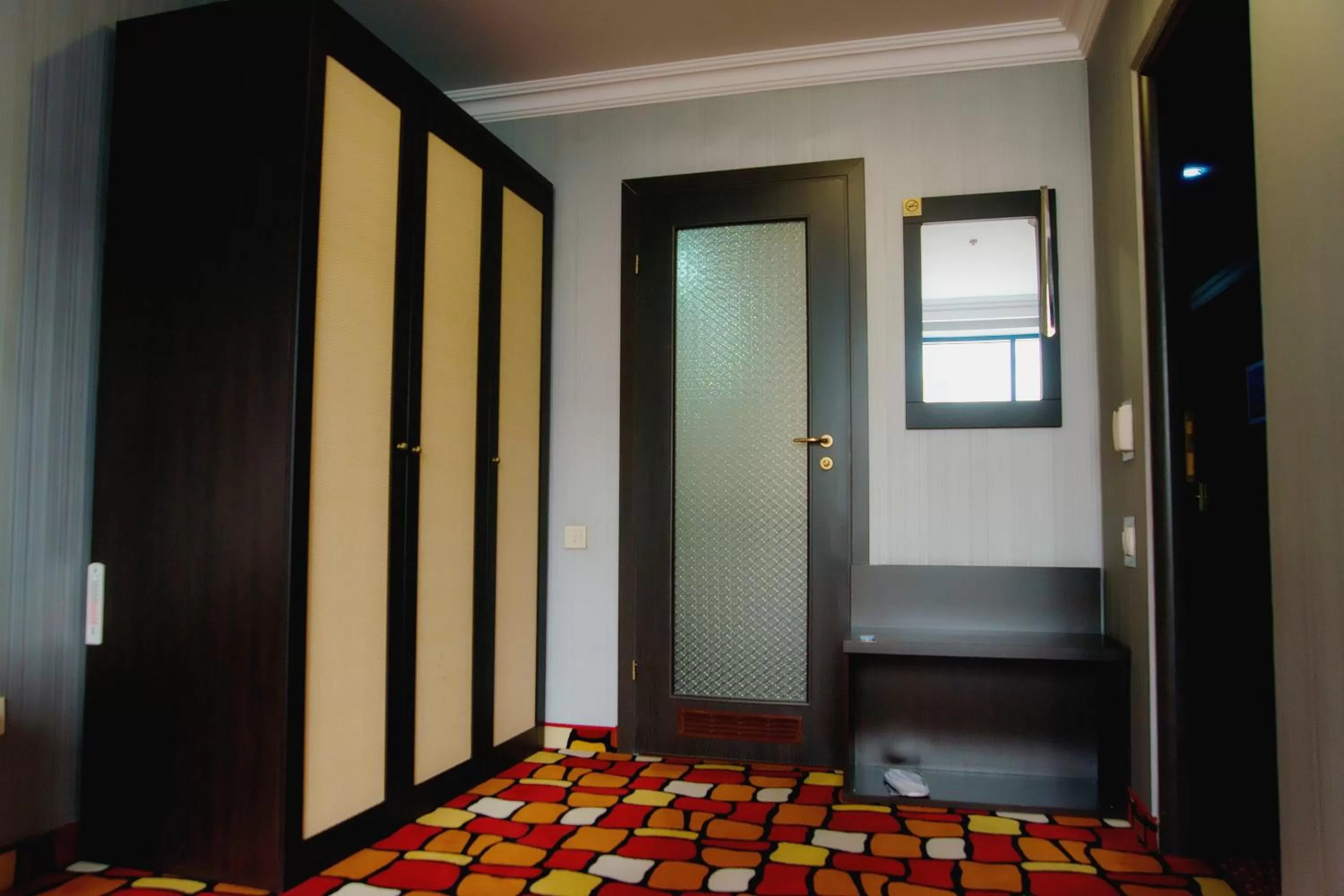 Communal lounge/ TV room in Sapar Standart Hotel