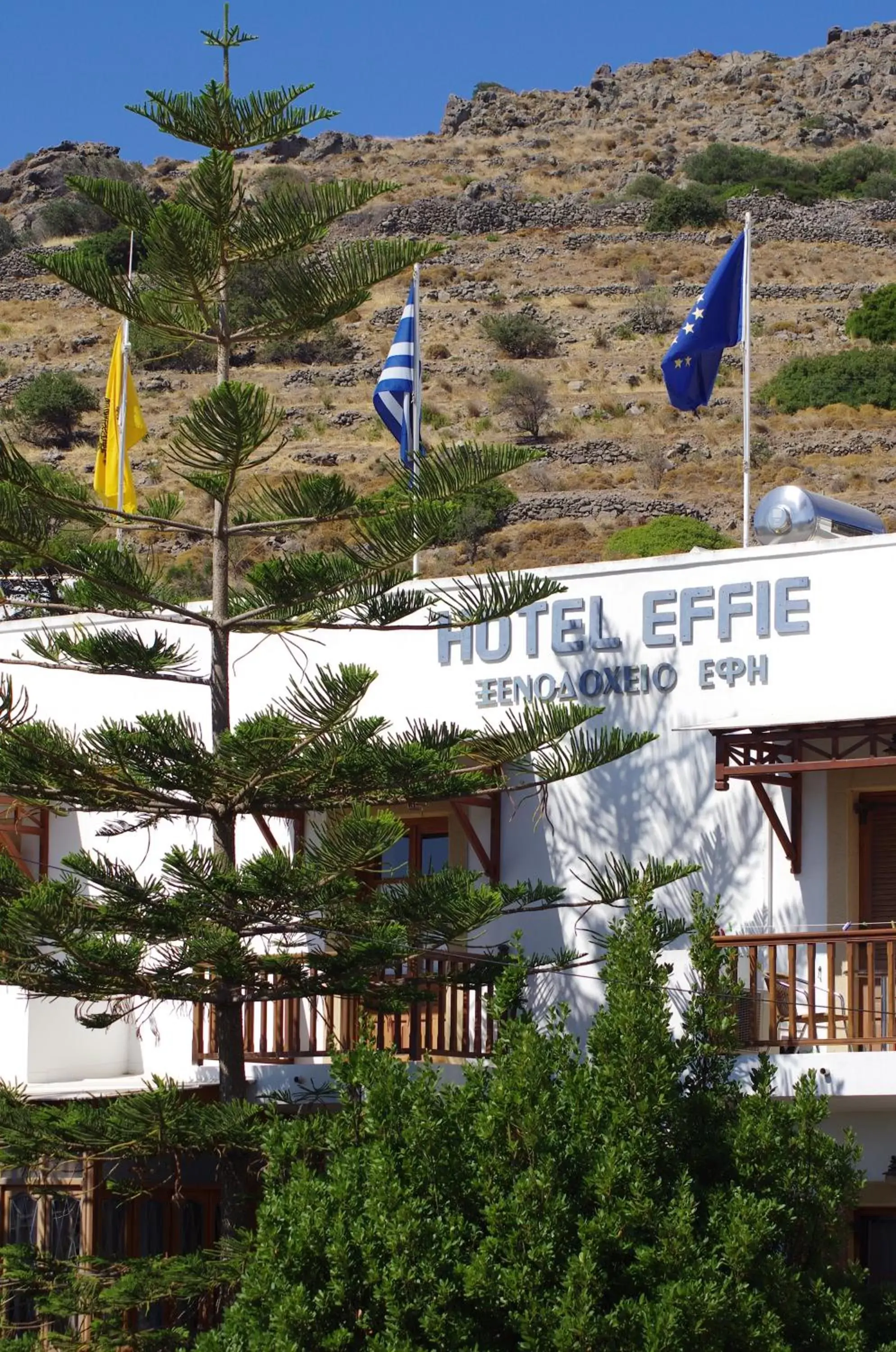 Property building in Effie Hotel Property building in Effie Hotel