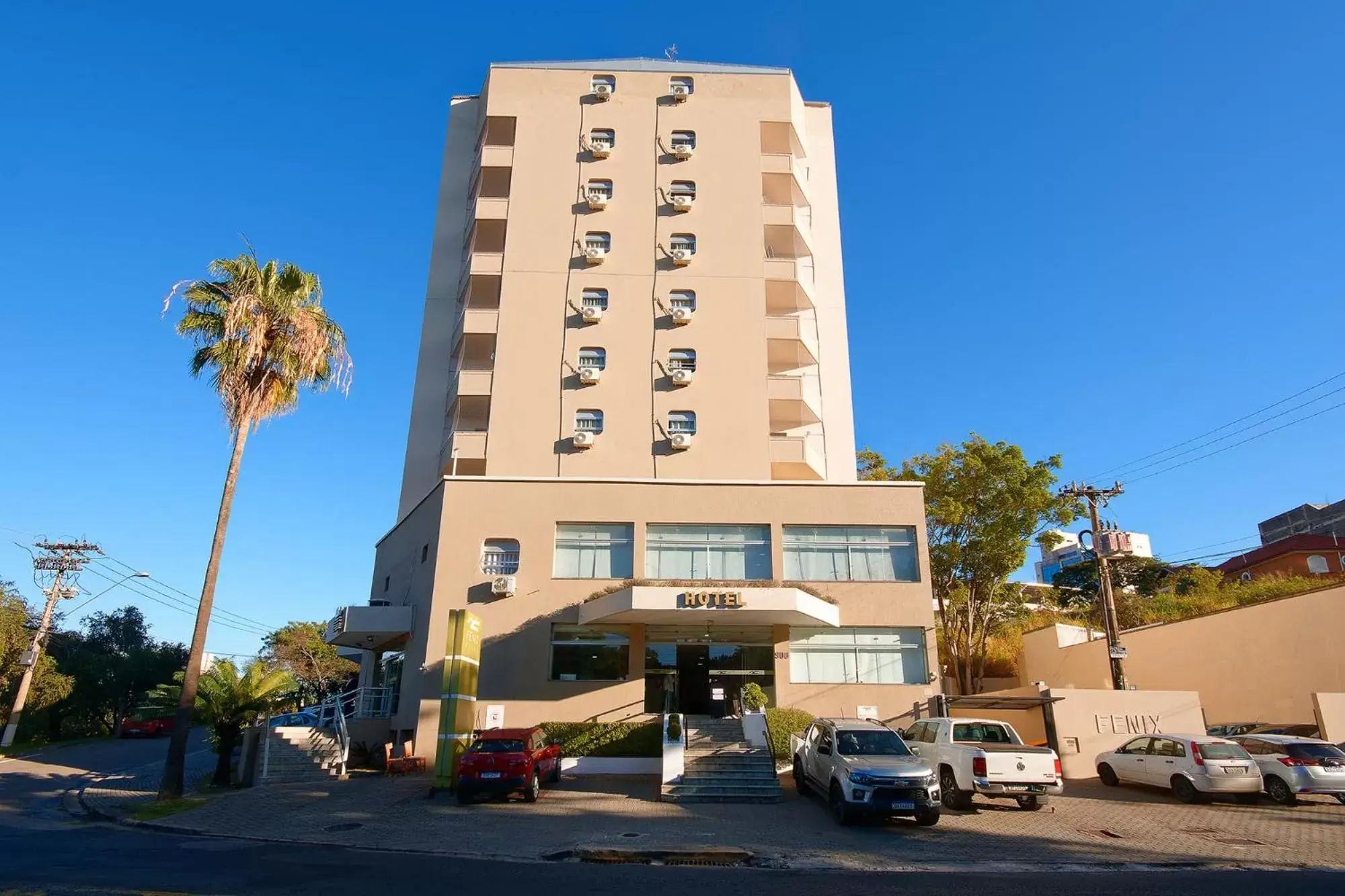 Facade/entrance in Fênix Hotel Campinas Facade/entrance in Fênix Hotel Campinas