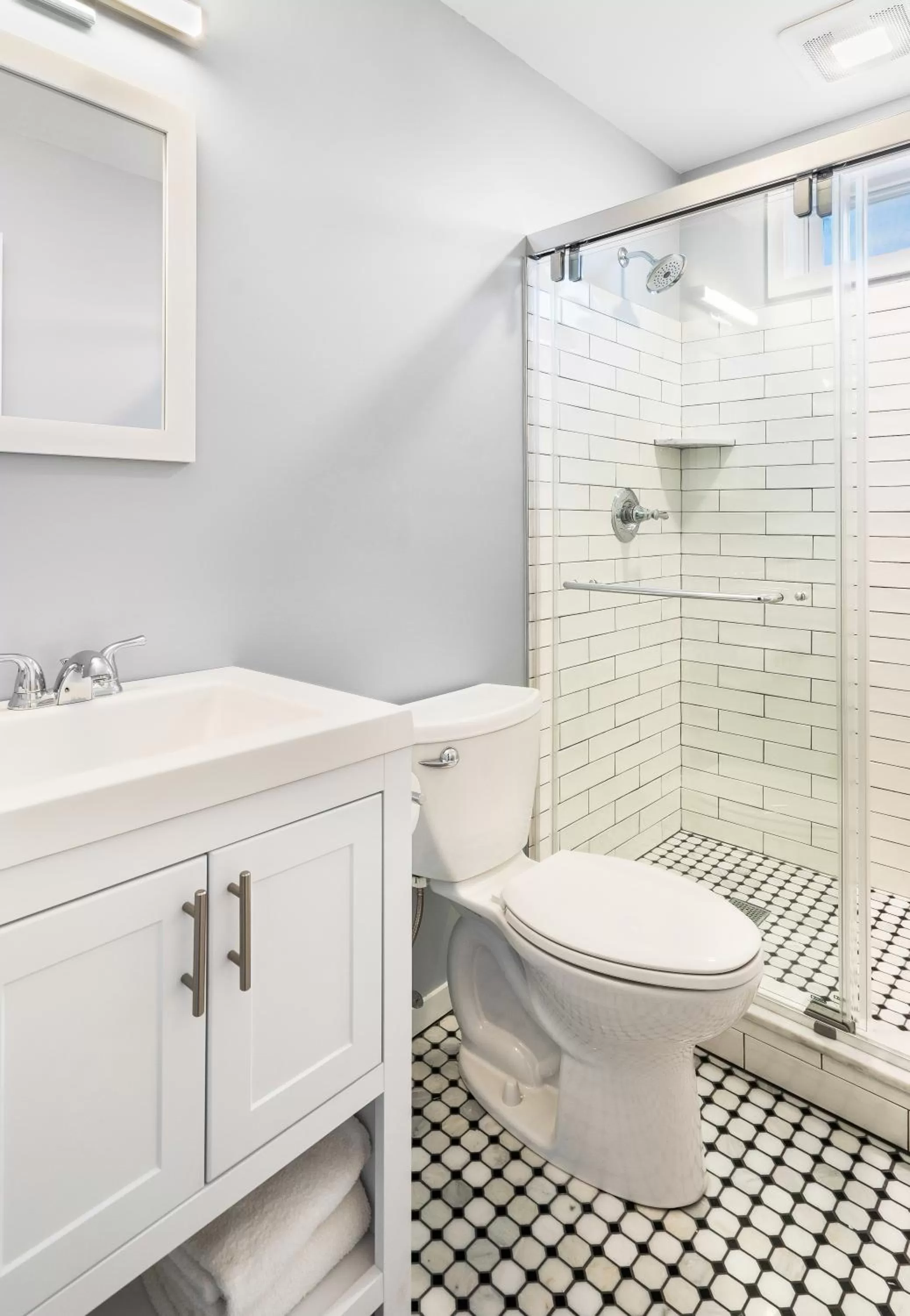 Bathroom in Montauk Oceanside Suites