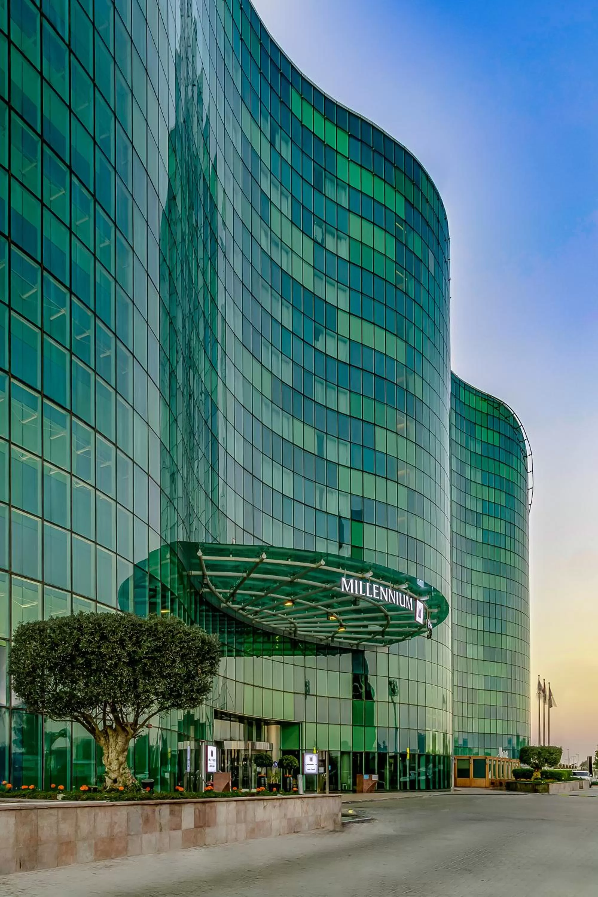 Property building in Millennium Al Rawdah Hotel