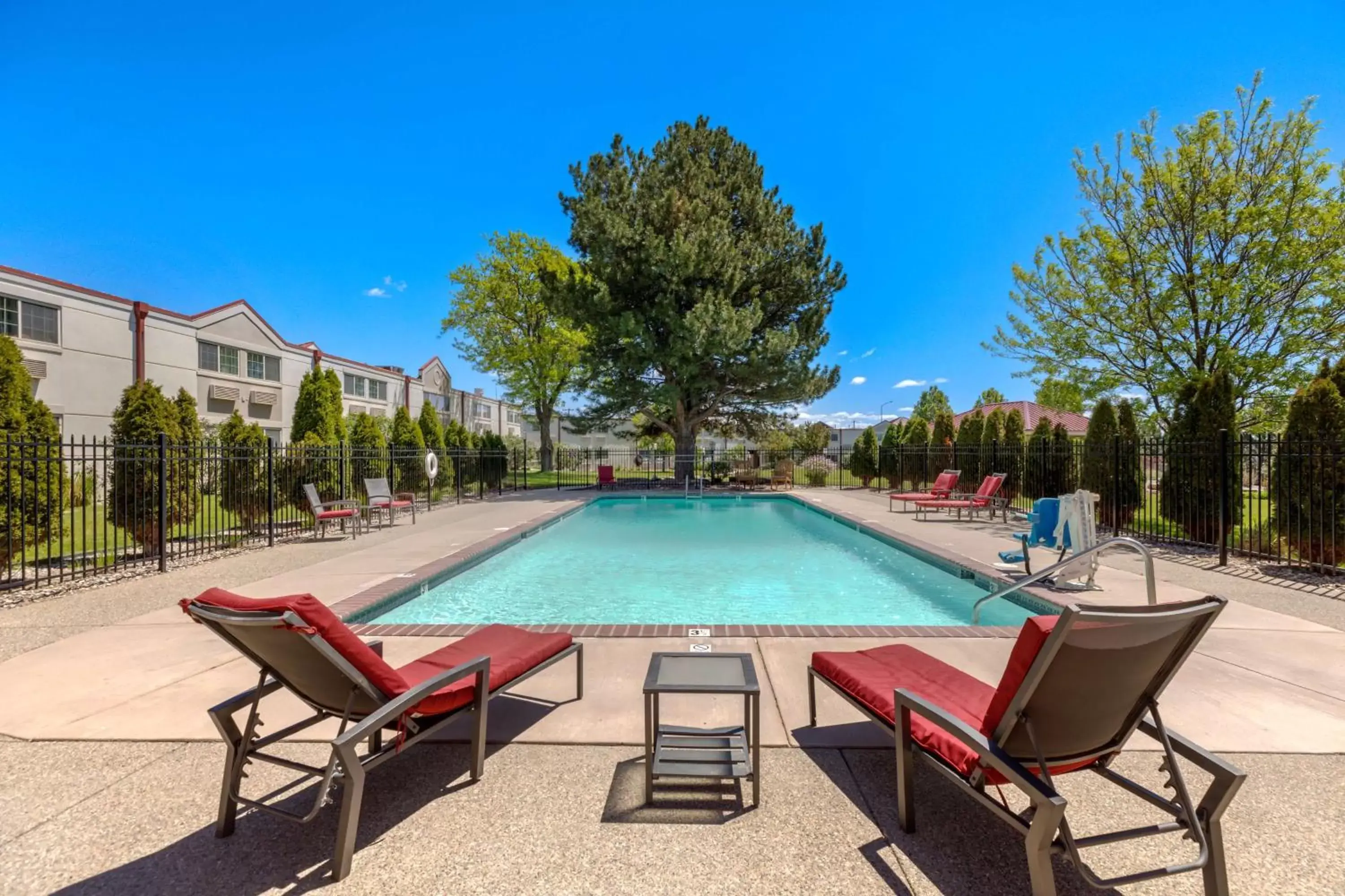 Pool view, Swimming Pool in Best Western Plus Loveland Inn