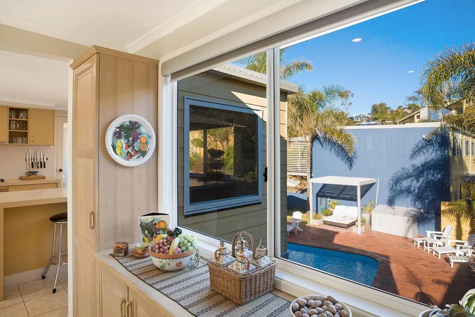 Pool View in Tathra Beach House Holiday Apartments