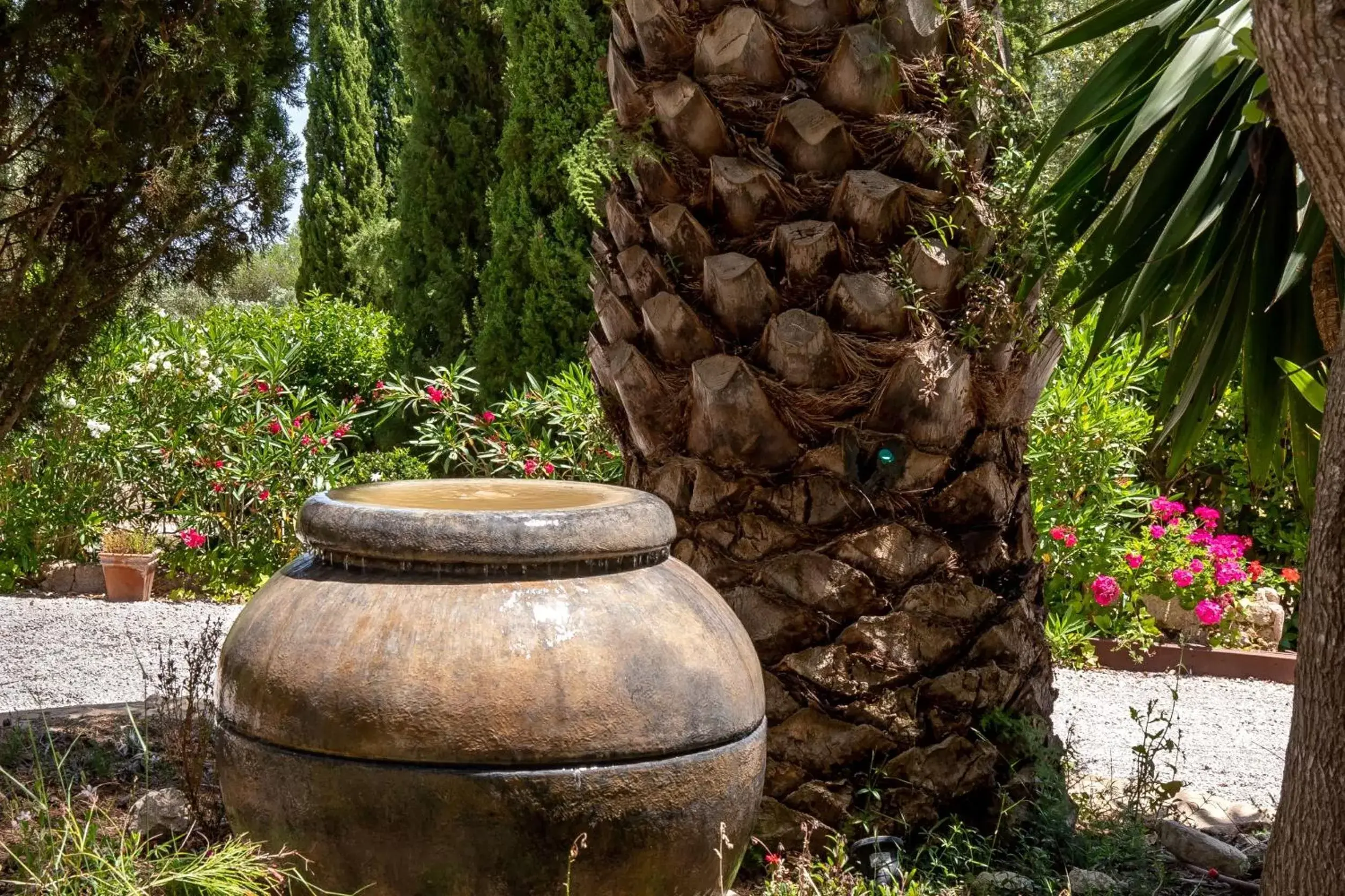 Inner courtyard view in Finca Son Jorbo - Adults only