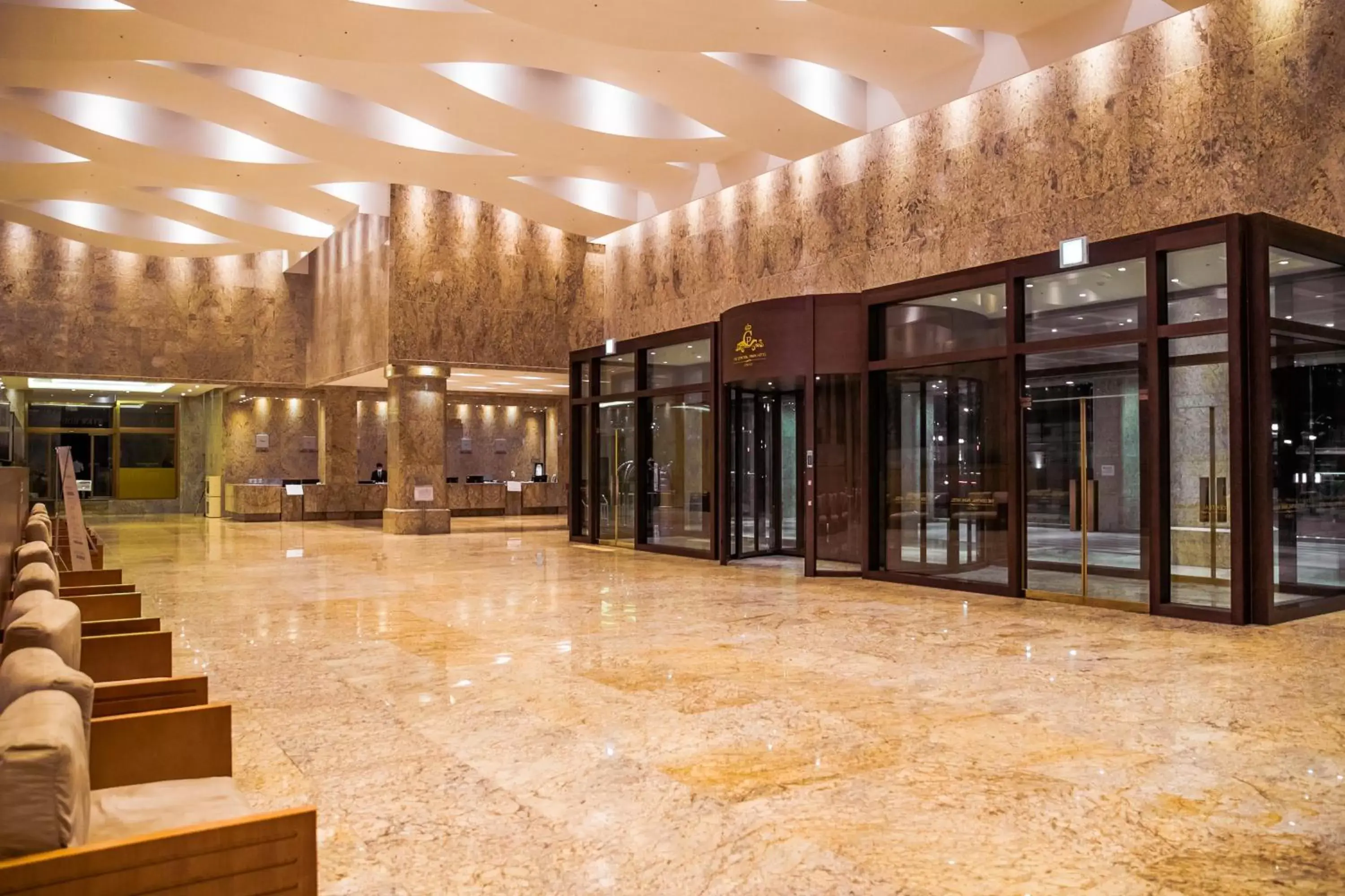Lobby or reception in The Central Park Hotel Songdo
