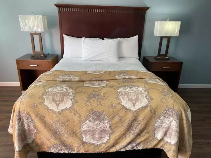 Bed in Blue Seal Inn