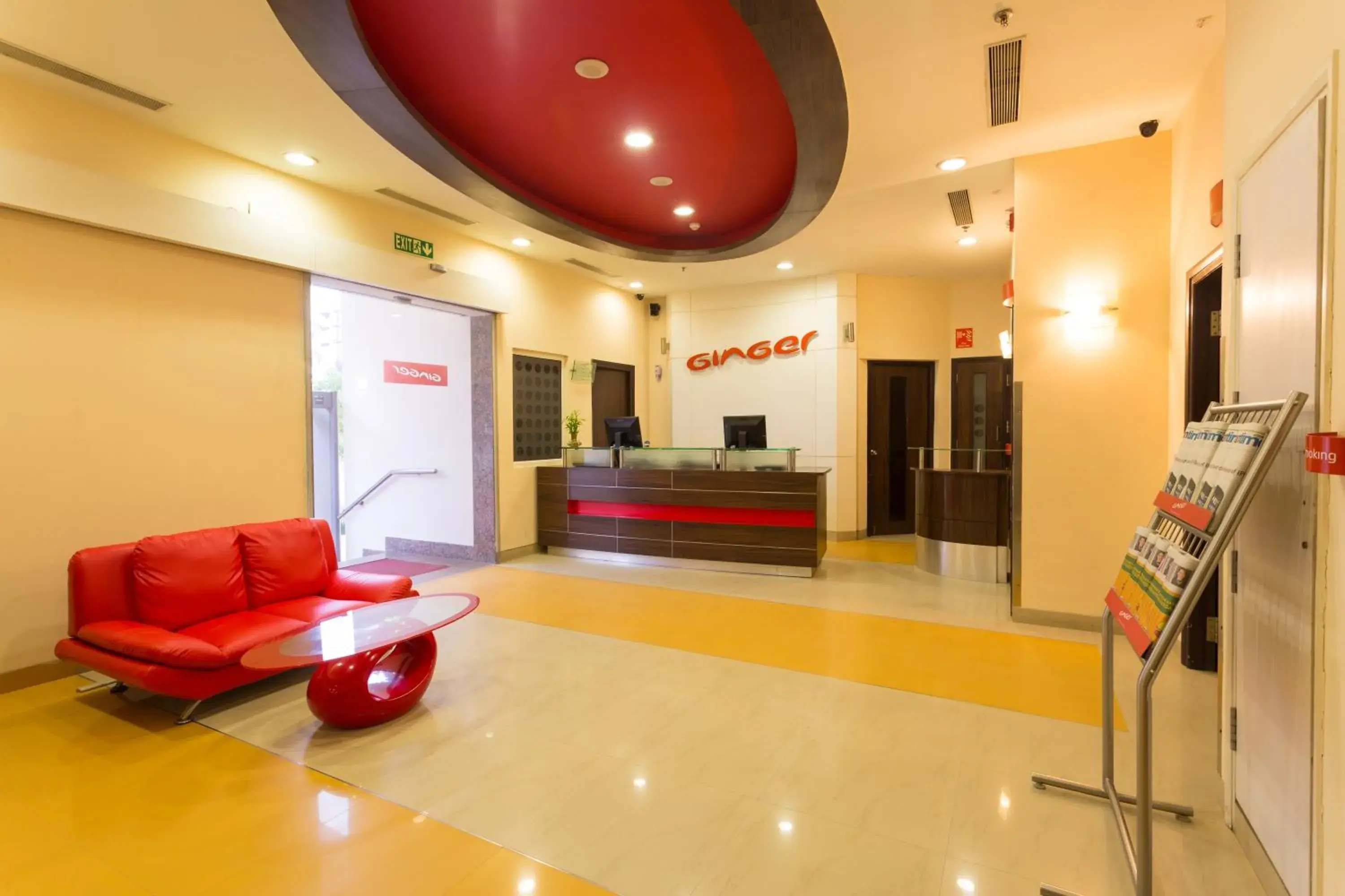 Lobby or reception, Lobby/Reception in Ginger Hotel - Noida 63