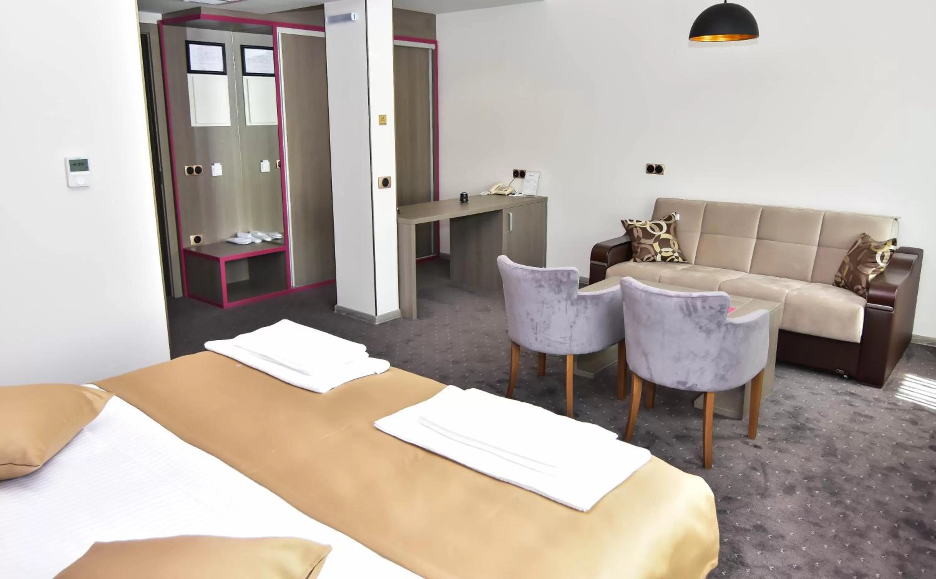 Seating area in Hotel Ključ