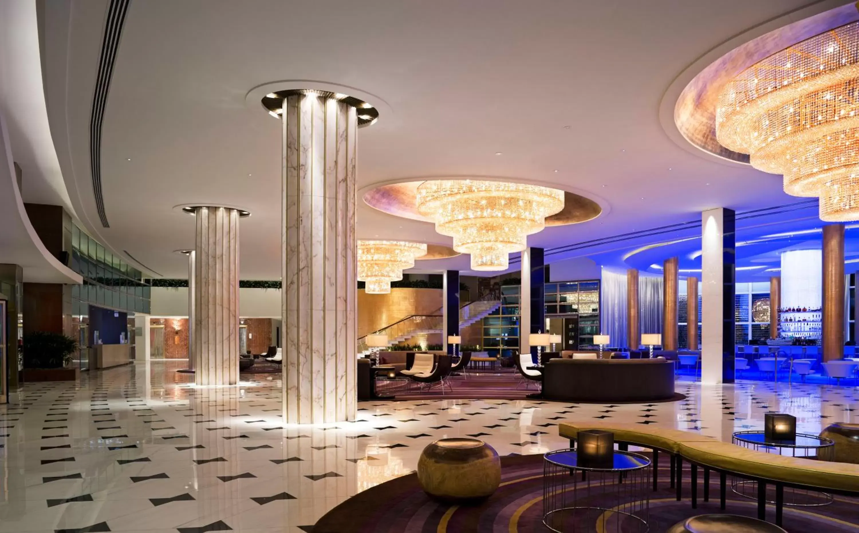 Lobby or reception in Fontainebleau Miami Beach