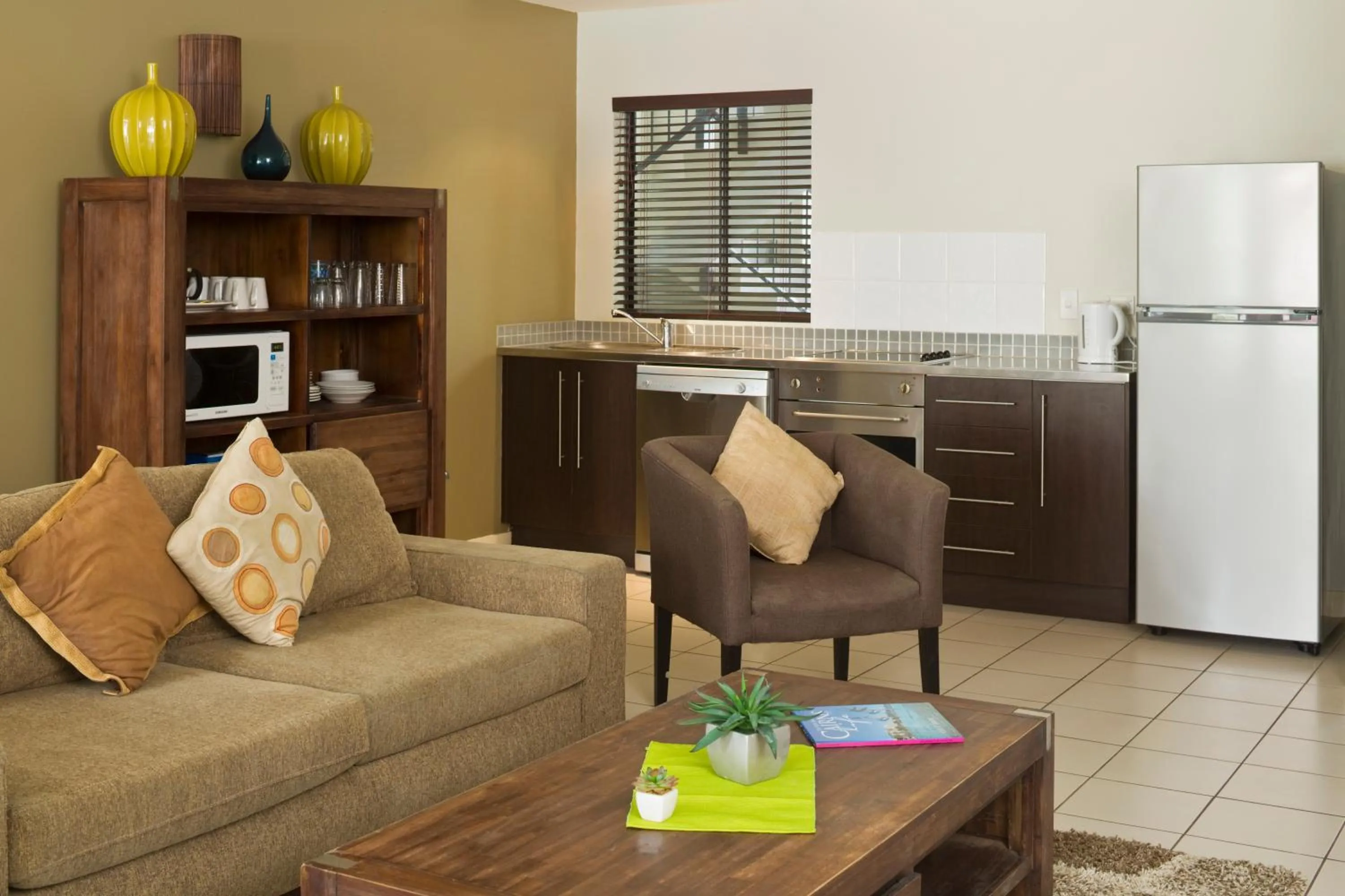 Kitchen or kitchenette in Mango Lagoon Resort & Wellness Spa