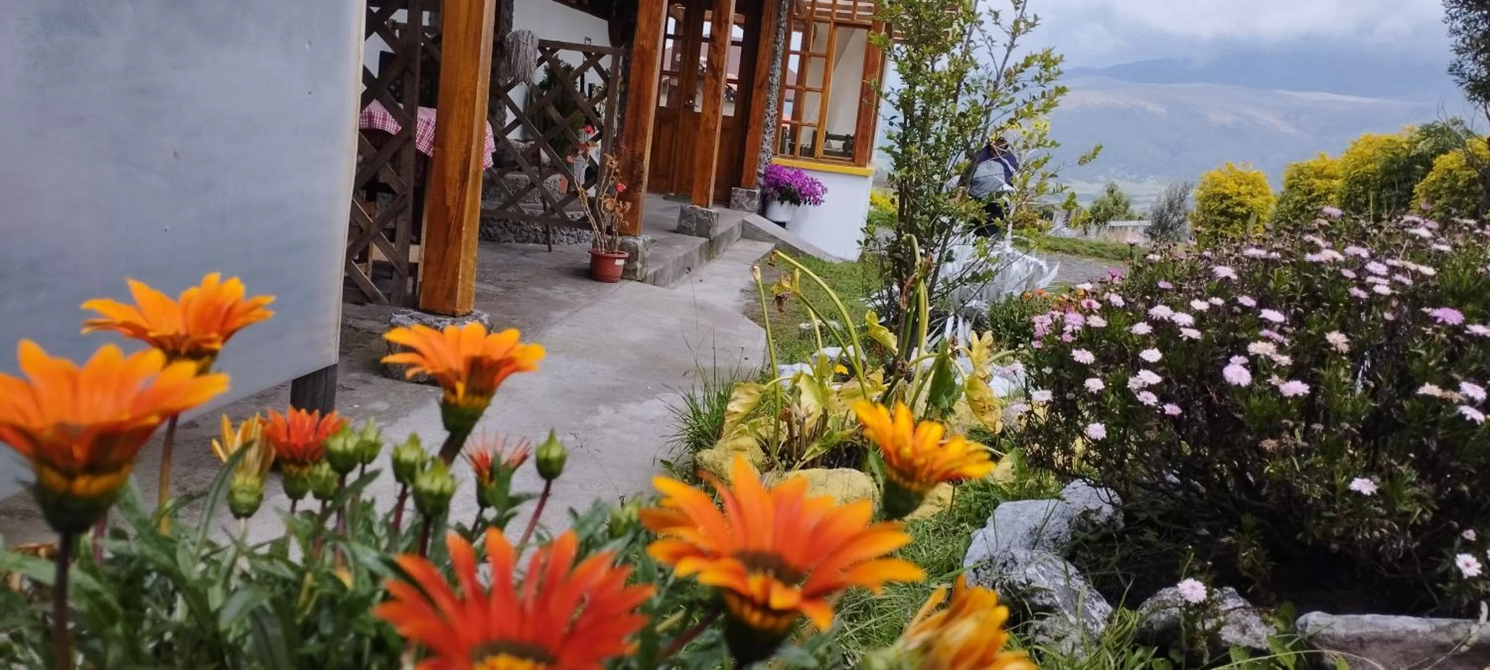 Natural landscape in Ruta de los volcanes