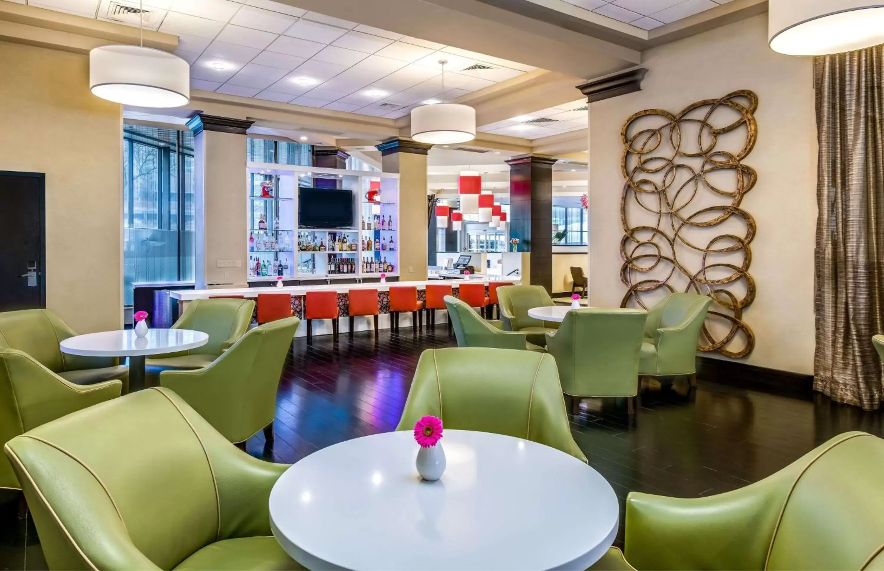 Lounge or bar, Restaurant/Places to Eat in Sonesta White Plains Downtown