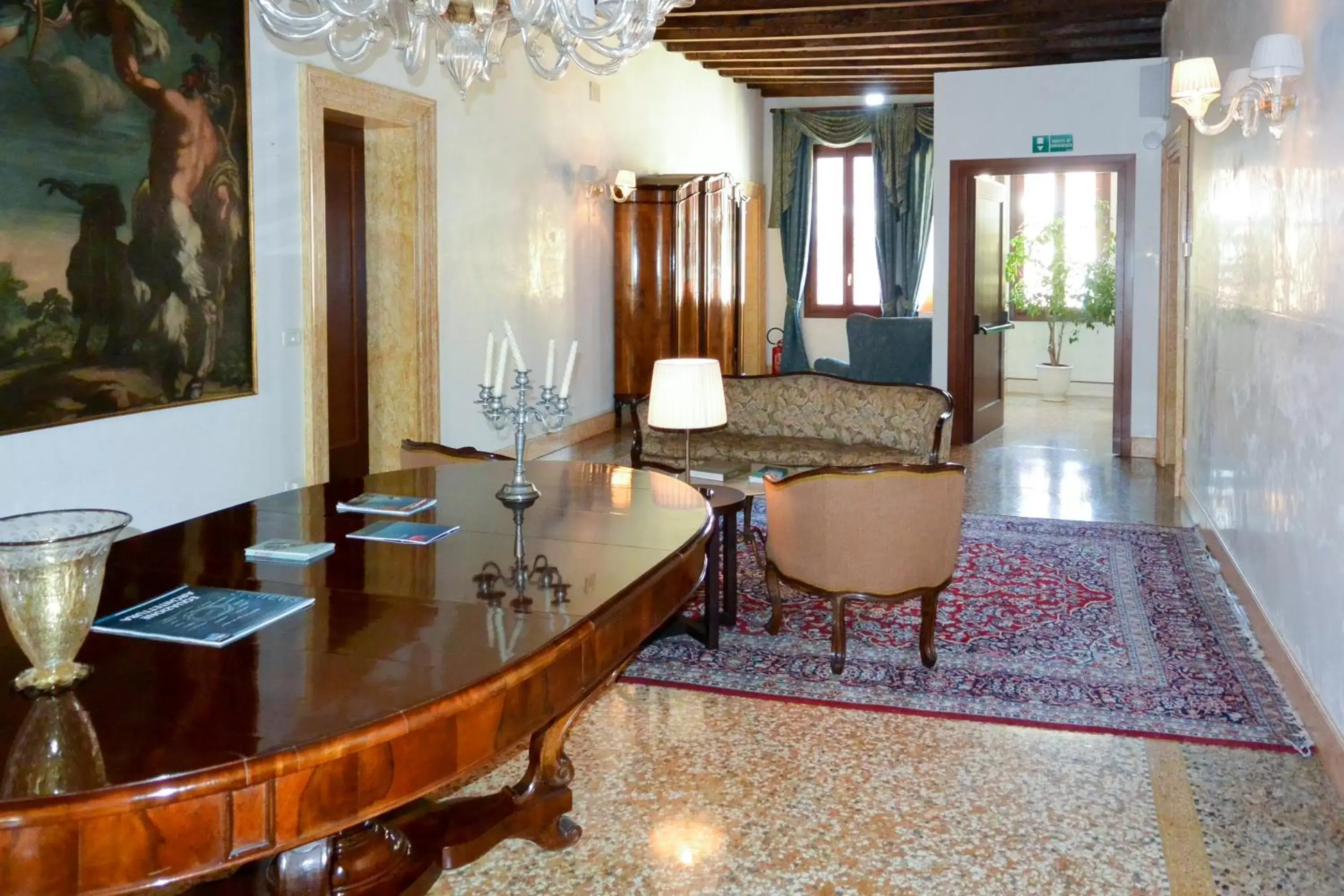 Lobby or reception, Lounge/Bar in Hotel Casa Verardo Residenza d'Epoca