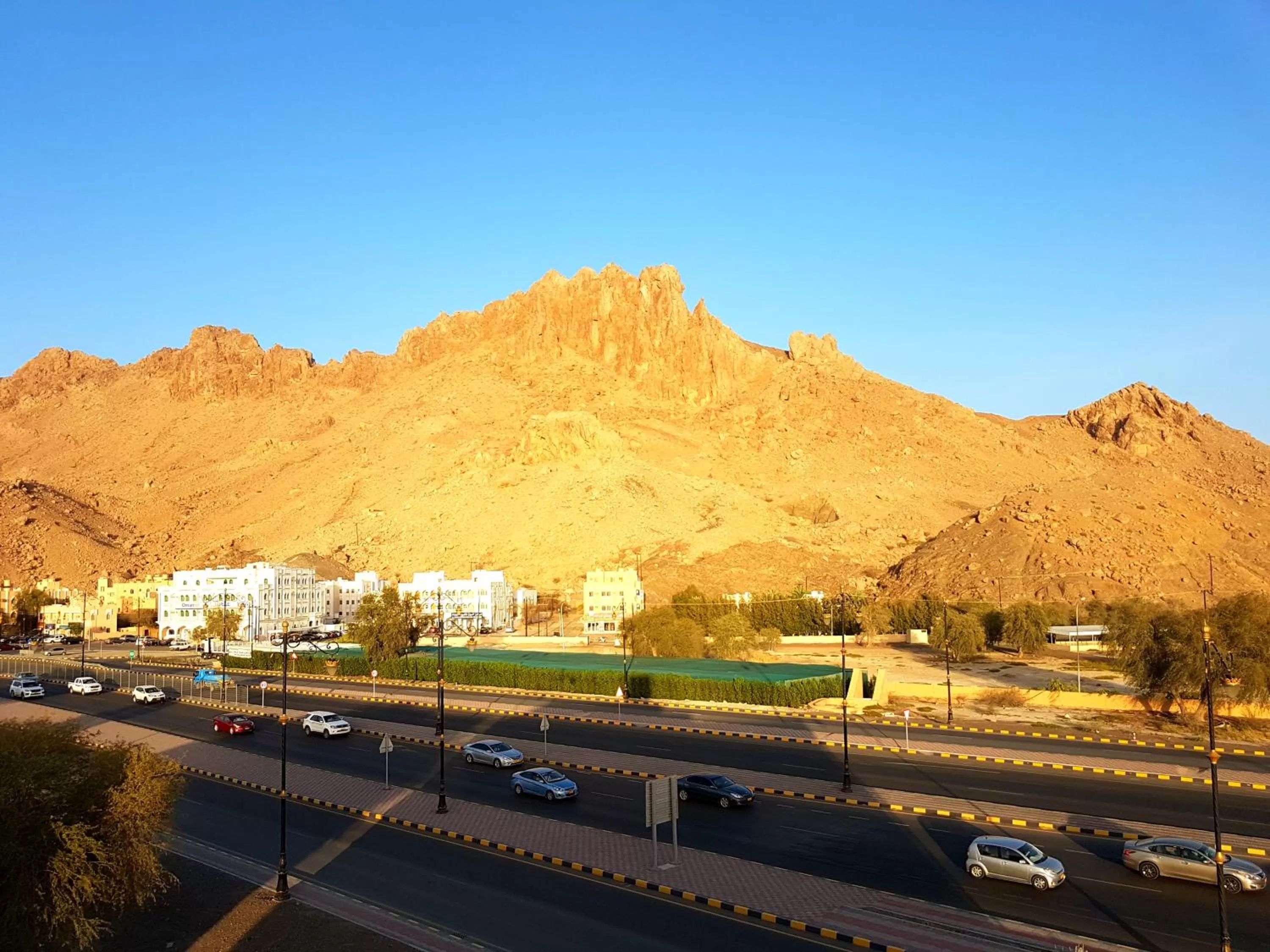 Mountain view in Tanuf Residency Hotel