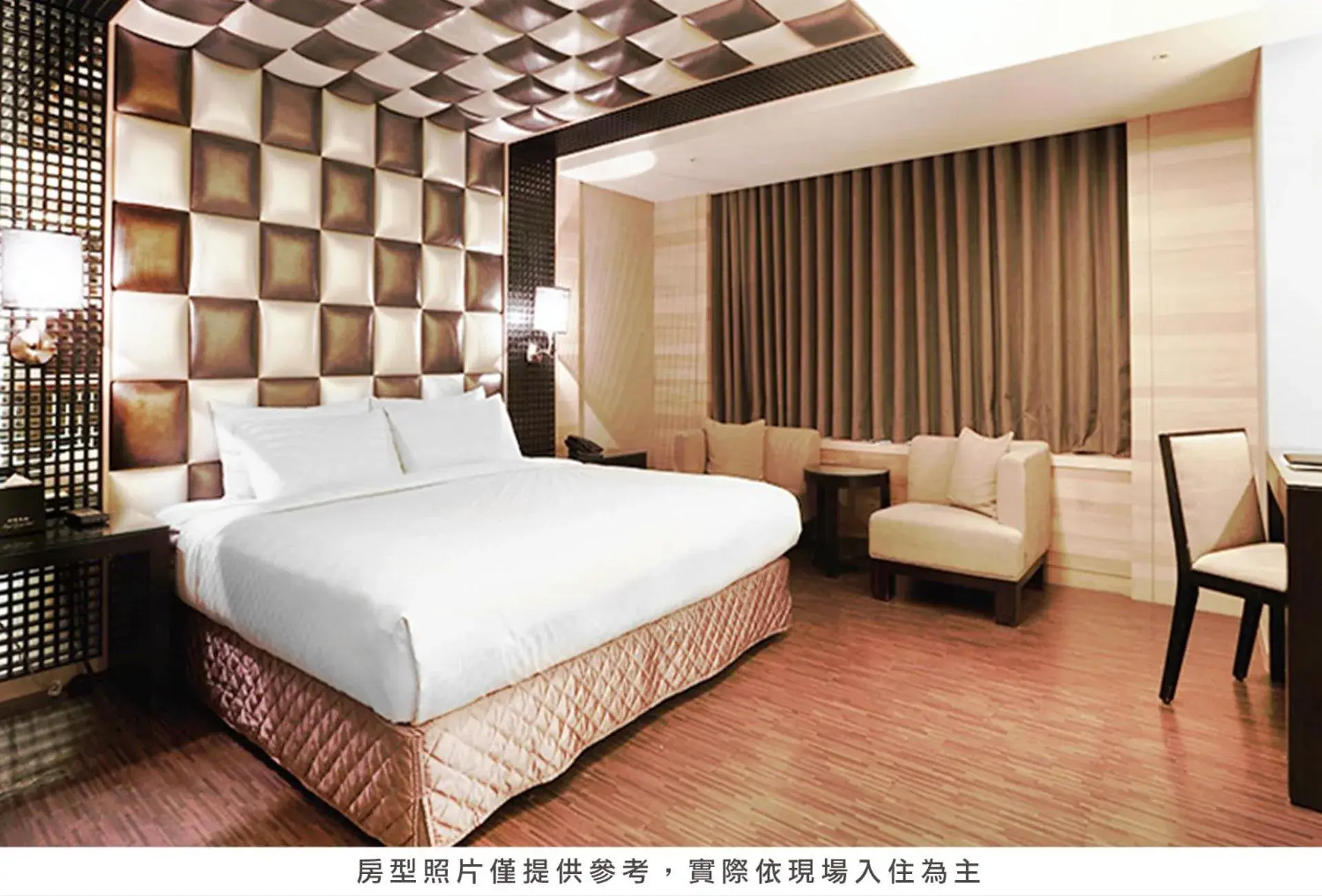 Bed in Royal Group Hotel Chang Chien Branch