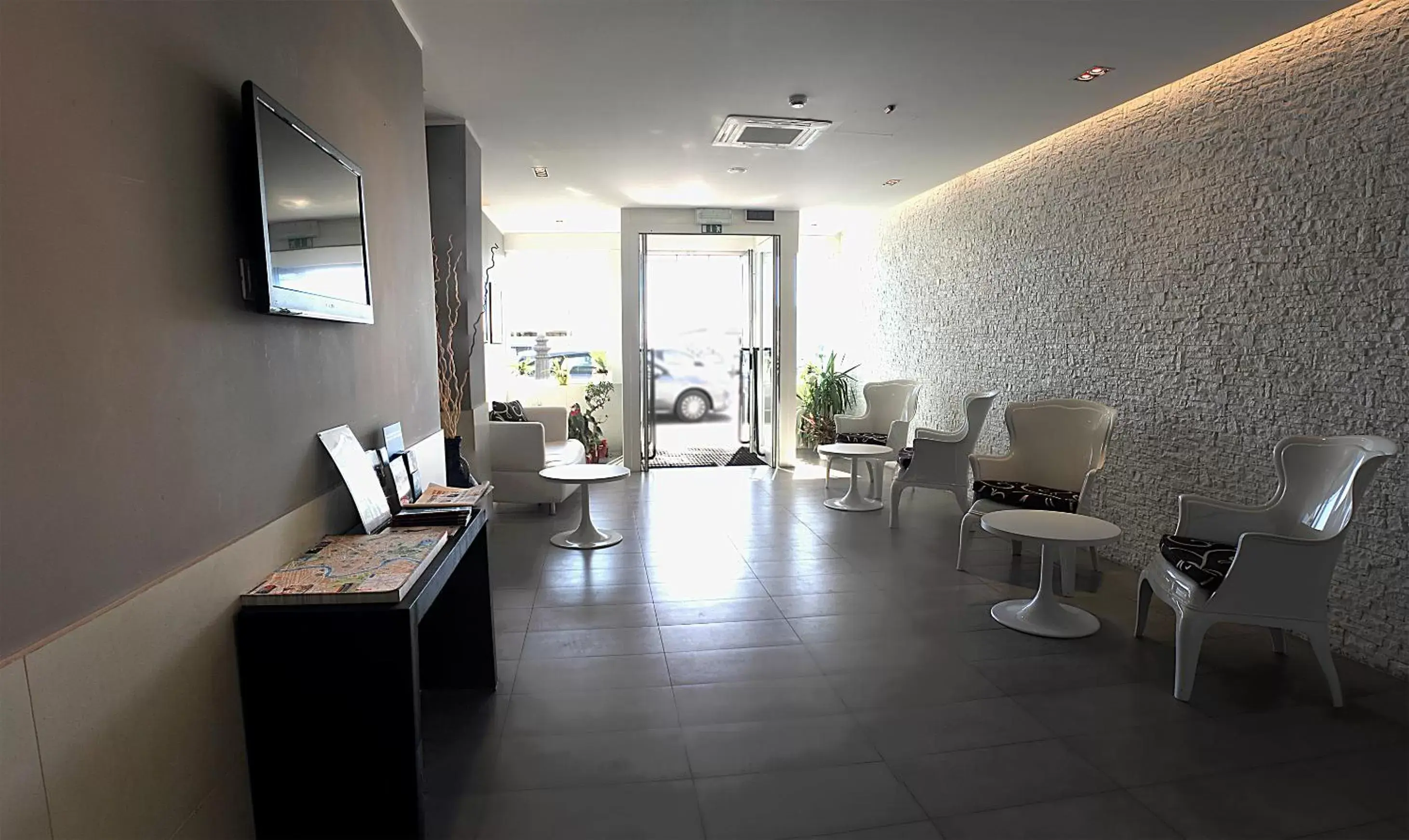 Lobby or reception in Hotel La Scaletta