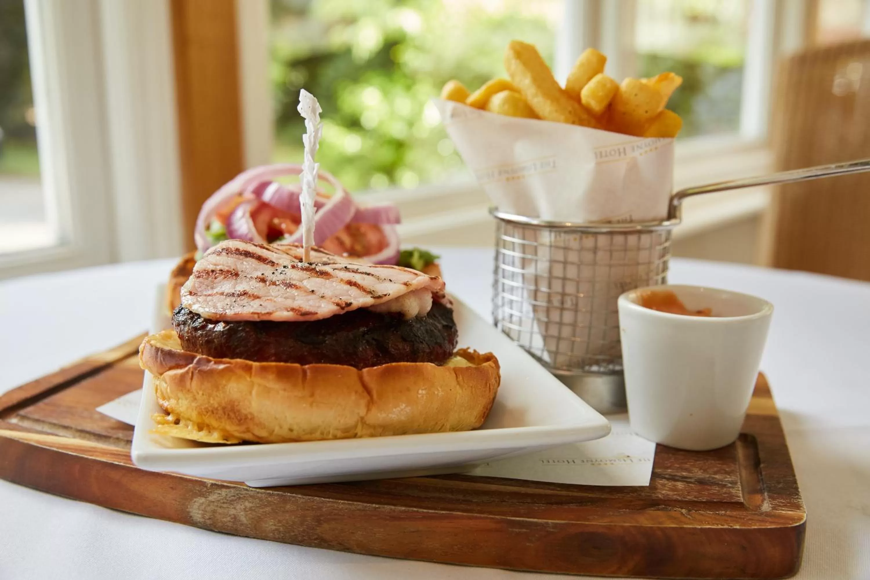 Food close-up in Lismoyne Hotel