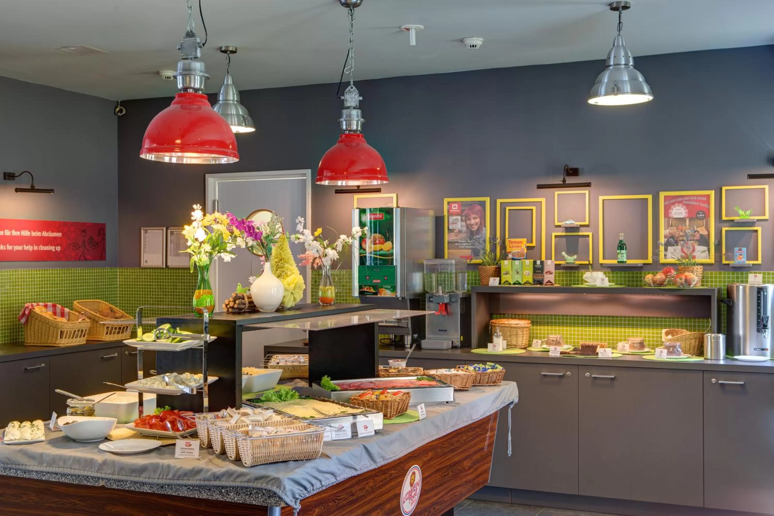 Continental breakfast in MEININGER Hotel Berlin Alexanderplatz