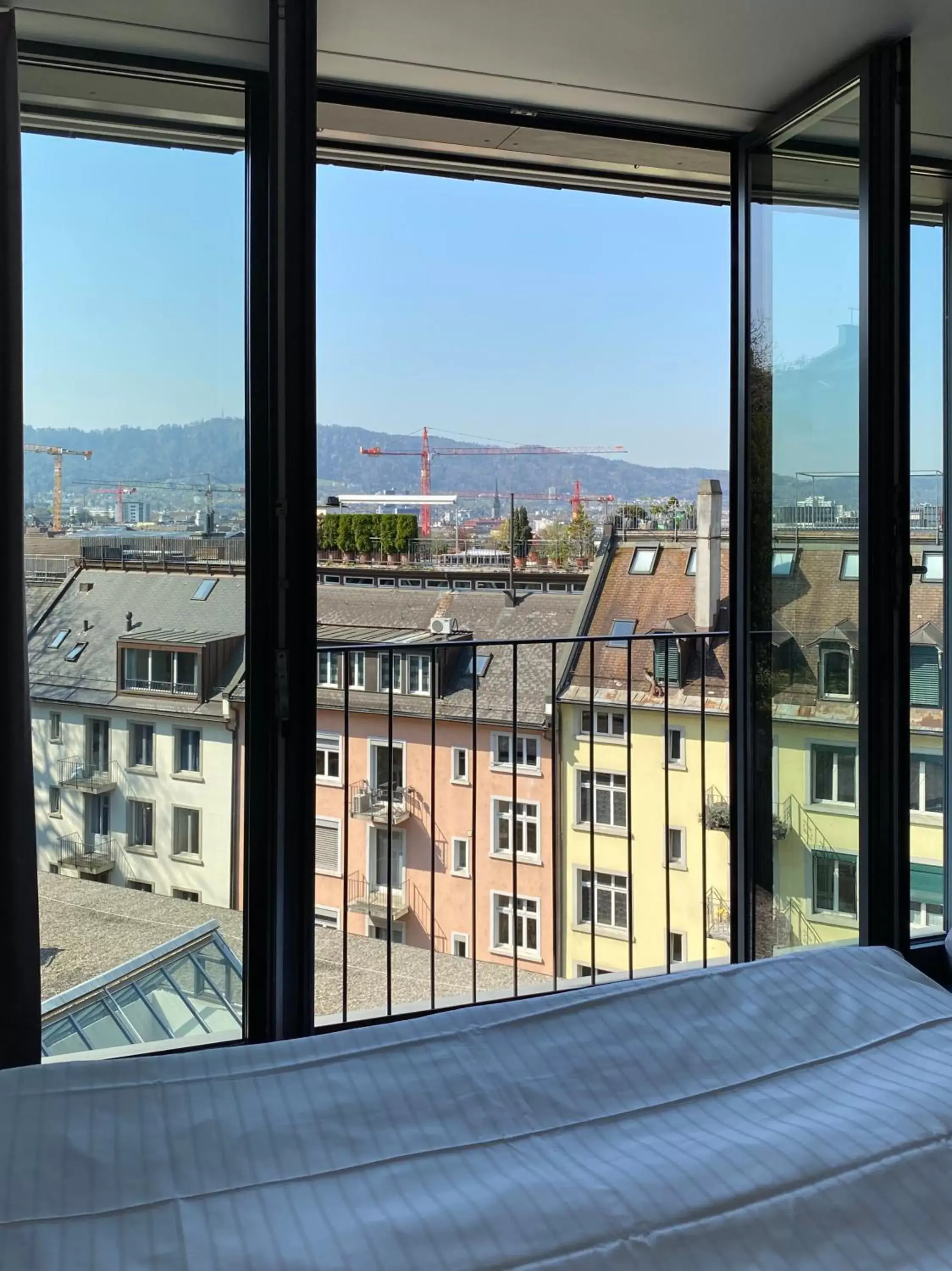 City view in Royal Hotel Zurich