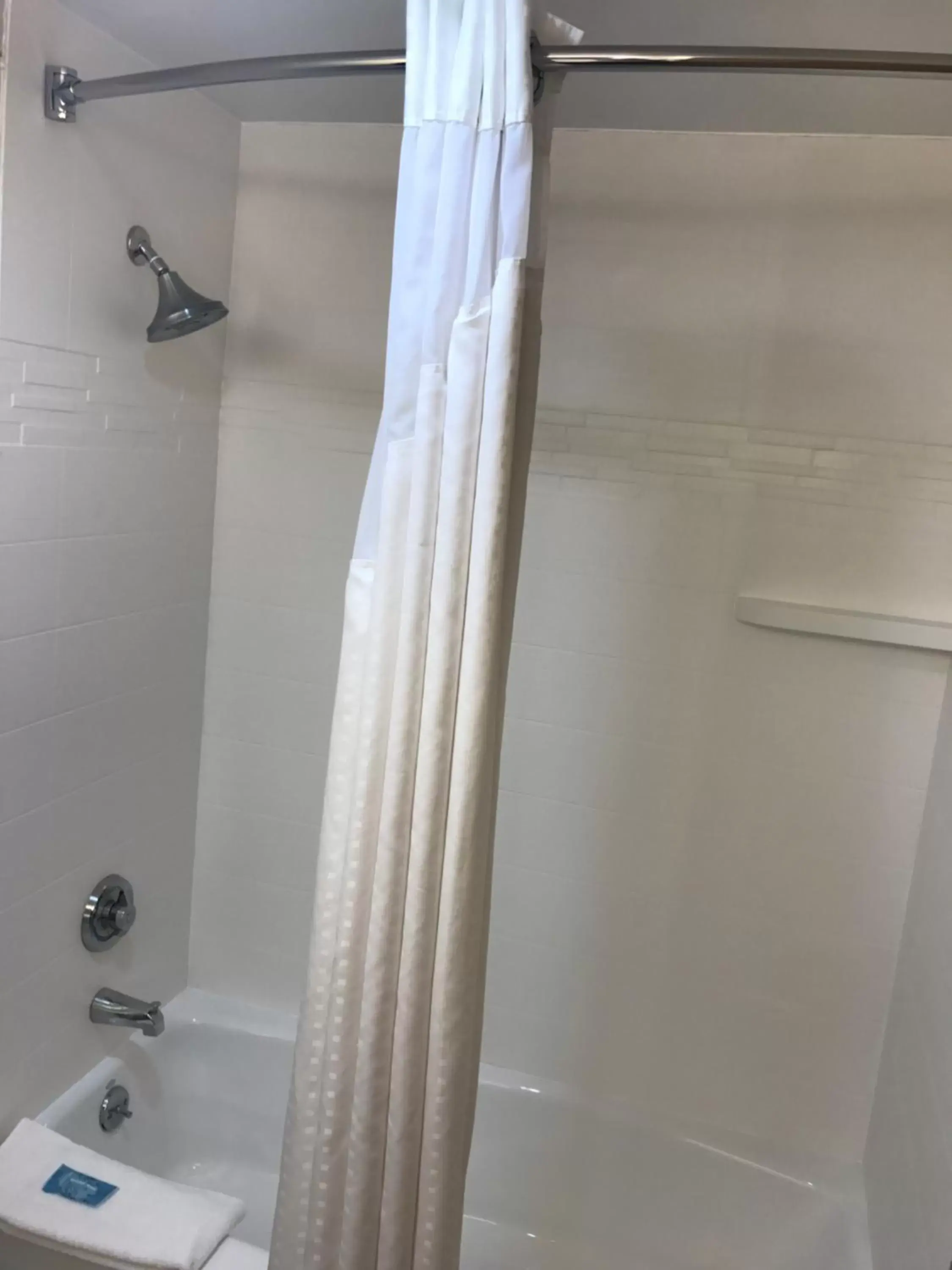 Shower in Holiday Inn Express Hotel & Suites Louisville East, an IHG Hotel