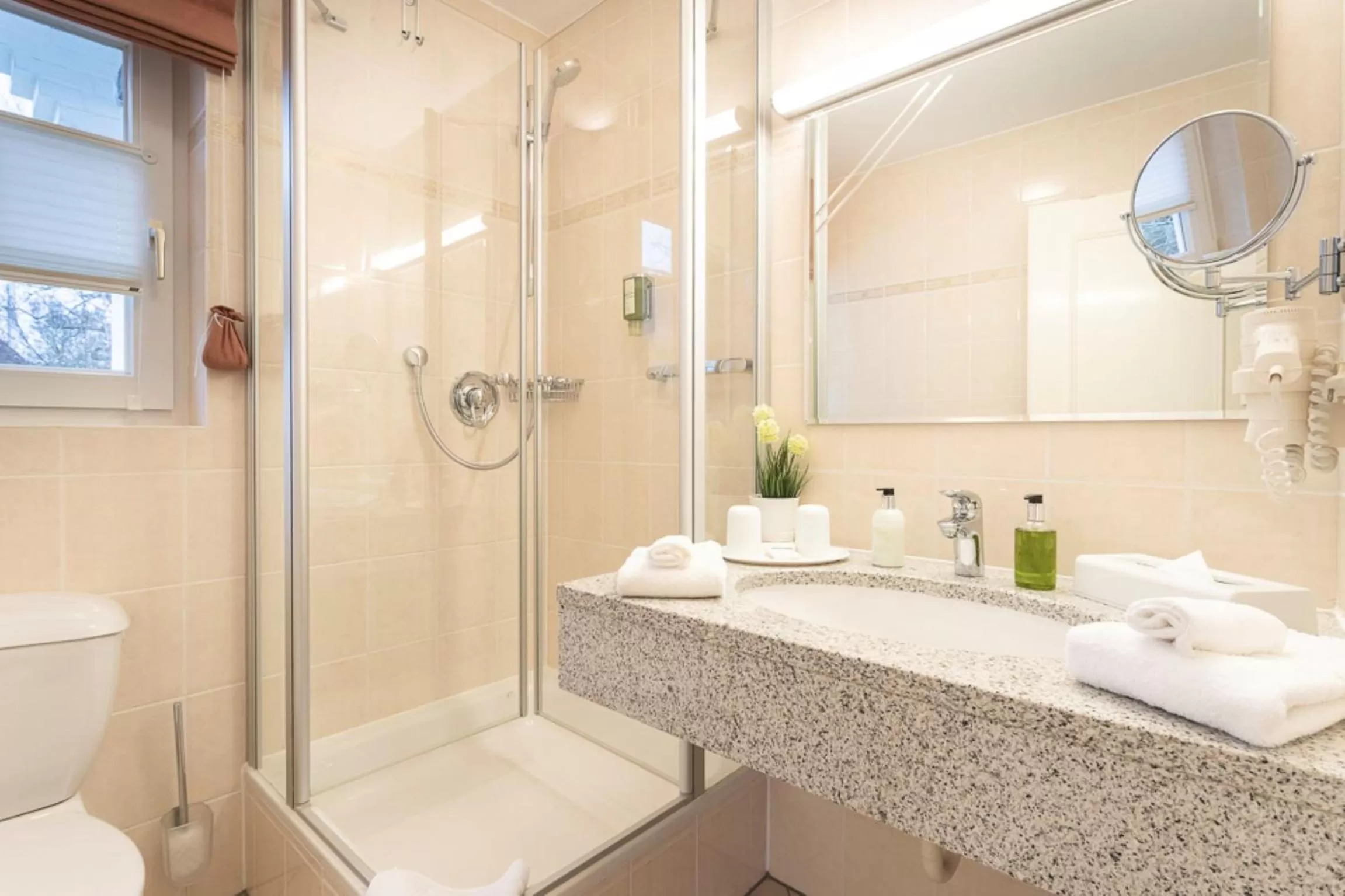 Bathroom in Hotel Landhaus Ellerbrock