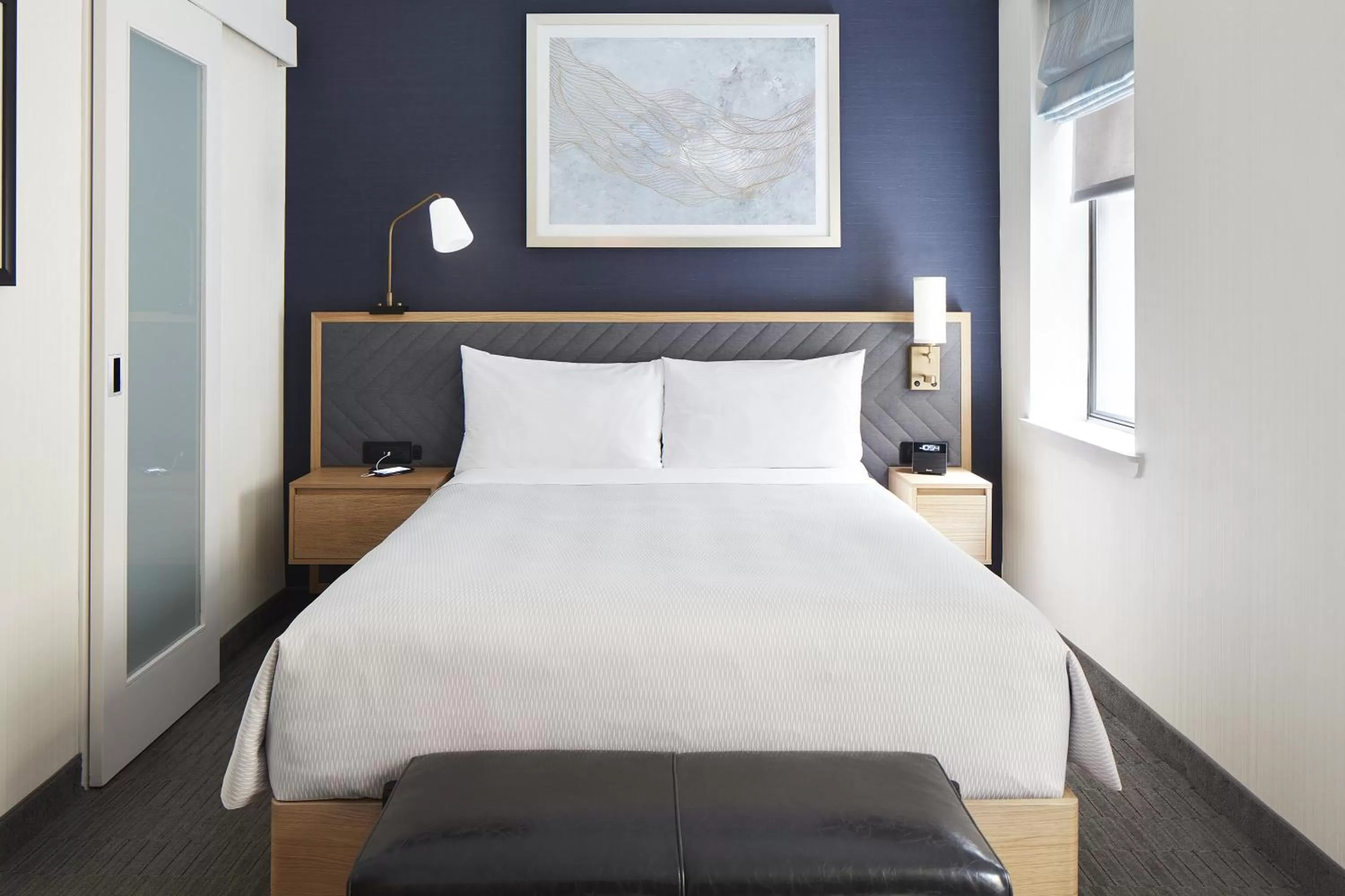 Photo of the whole room, Bed in Club Quarters Hotel Times Square, New York