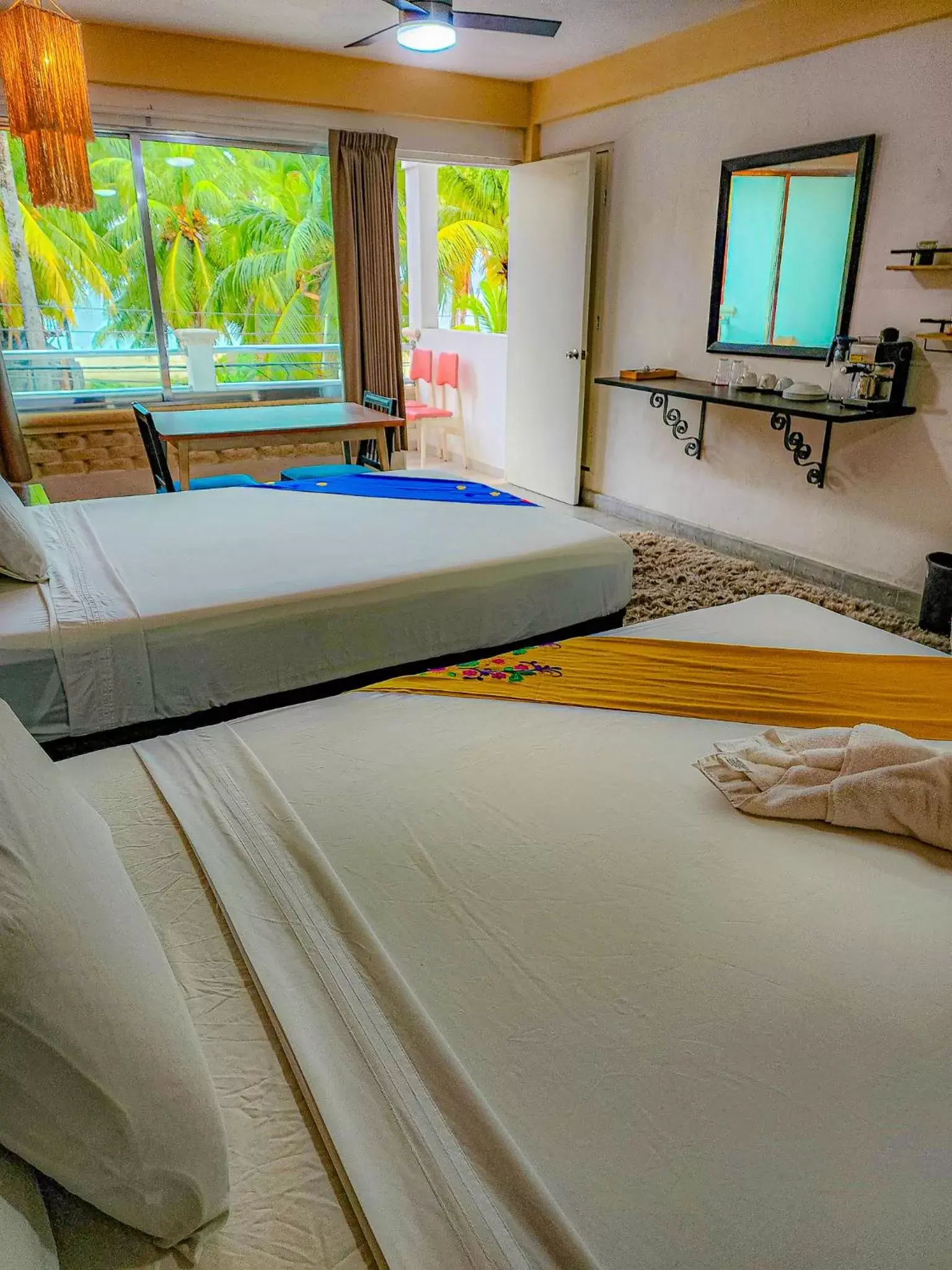 Bed in Antillas