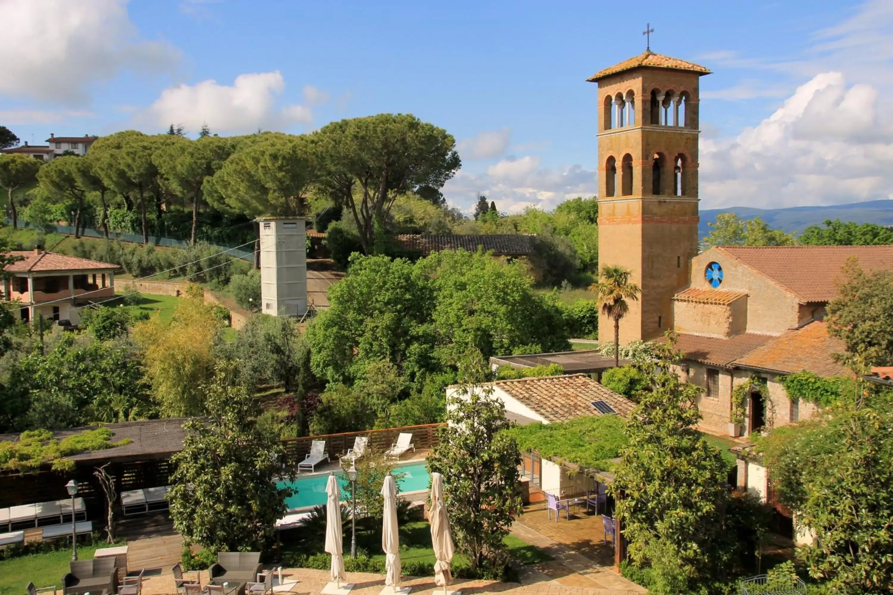 Garden view in Hotel & Restaurant degli Angeli